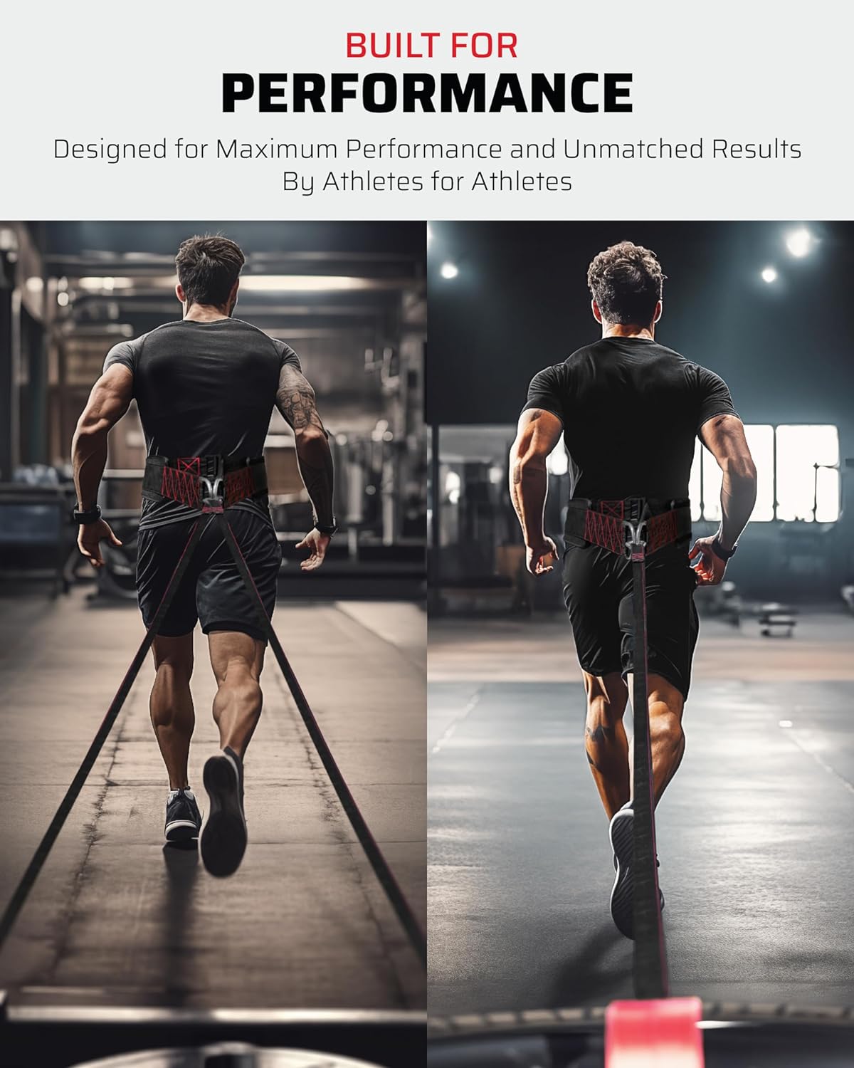 THEFITGUY Sled Pulling Belt, Rotates 360° for Strength & Agility Training | Fits most waists