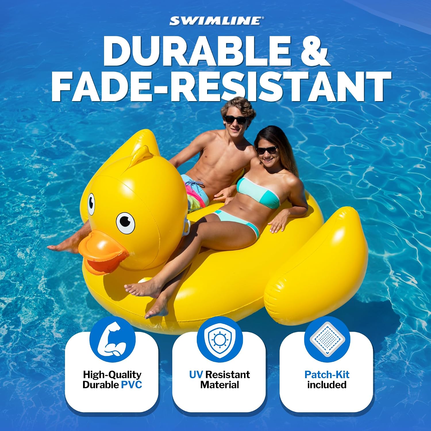 SWIMLINE Original Giant Inflatable Pool Float Floatie Ride-On