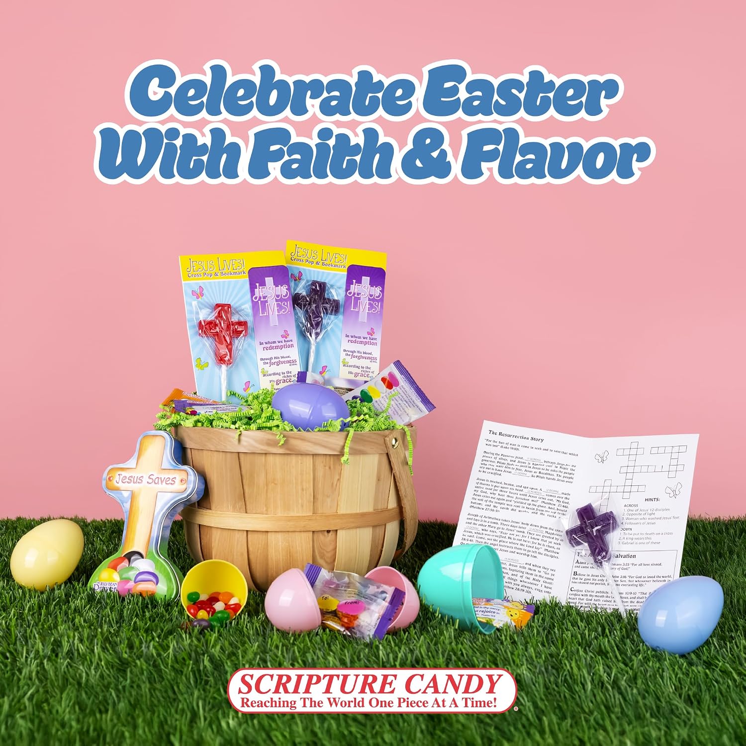 Scripture Candy, The Jelly Bean Prayer Spring Themed Bag, 50 Count