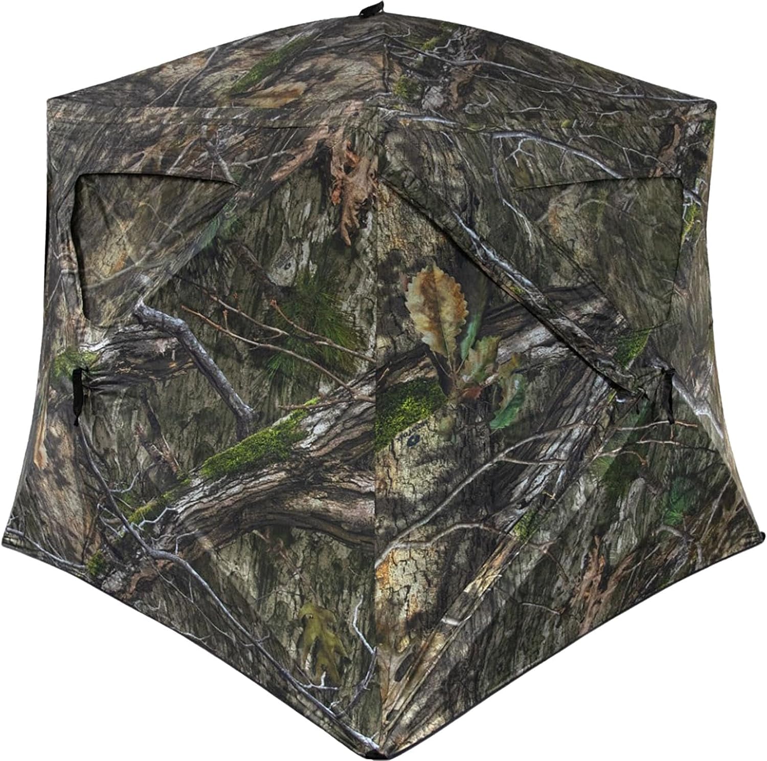 Ameristep Brickhouse Hunting Blind | 3-Person Ground Blind in Mossy Oak Break-Up Country, One Size