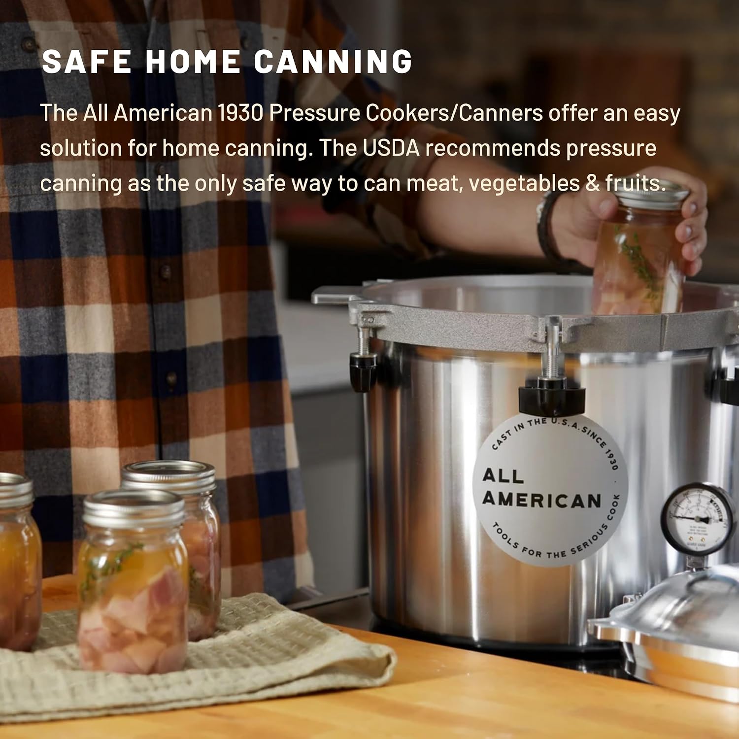 All American 1930 - Vent Pipe - Serves as the Primary Pressure Relief Valve - Fits All Our Pressure Cookers/Canners