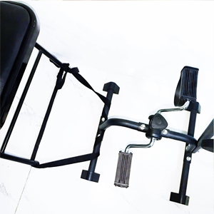 Equipped with an anti-skid mat and an extra strap is provided for securing