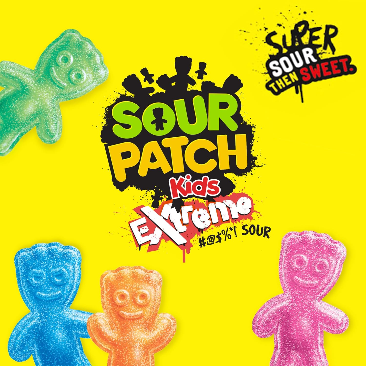 SOUR PATCH KIDS & SWEDISH FISH Soft & Chewy Gummy Candy Variety Pack, 15 ct