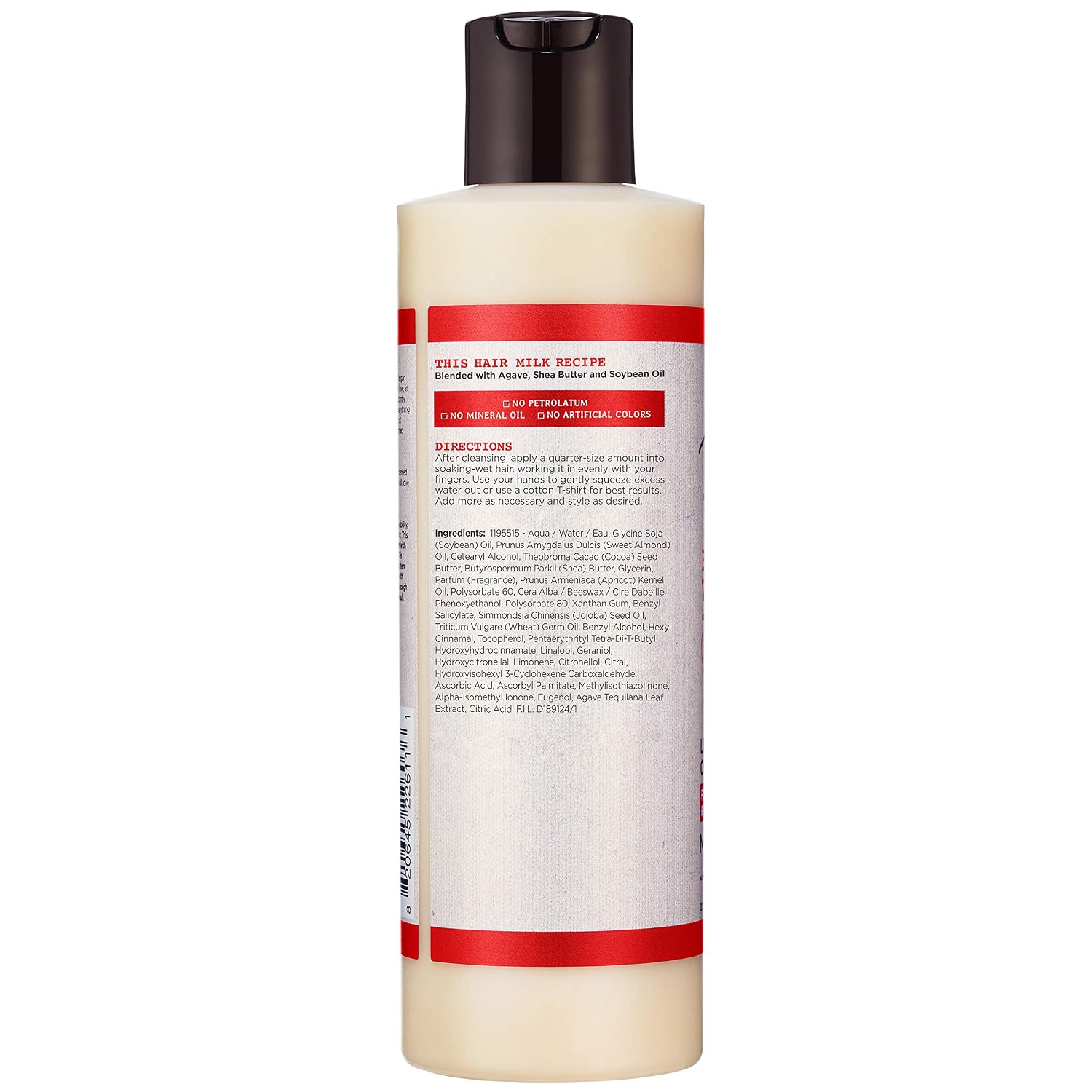 Curly Hair Products by Carol's Daughter, Hair Milk Original Leave-In Moisturizer for Curls, Coils and Waves with Agave and Shea Butter, 8 Fl Oz (Packaging May Vary)