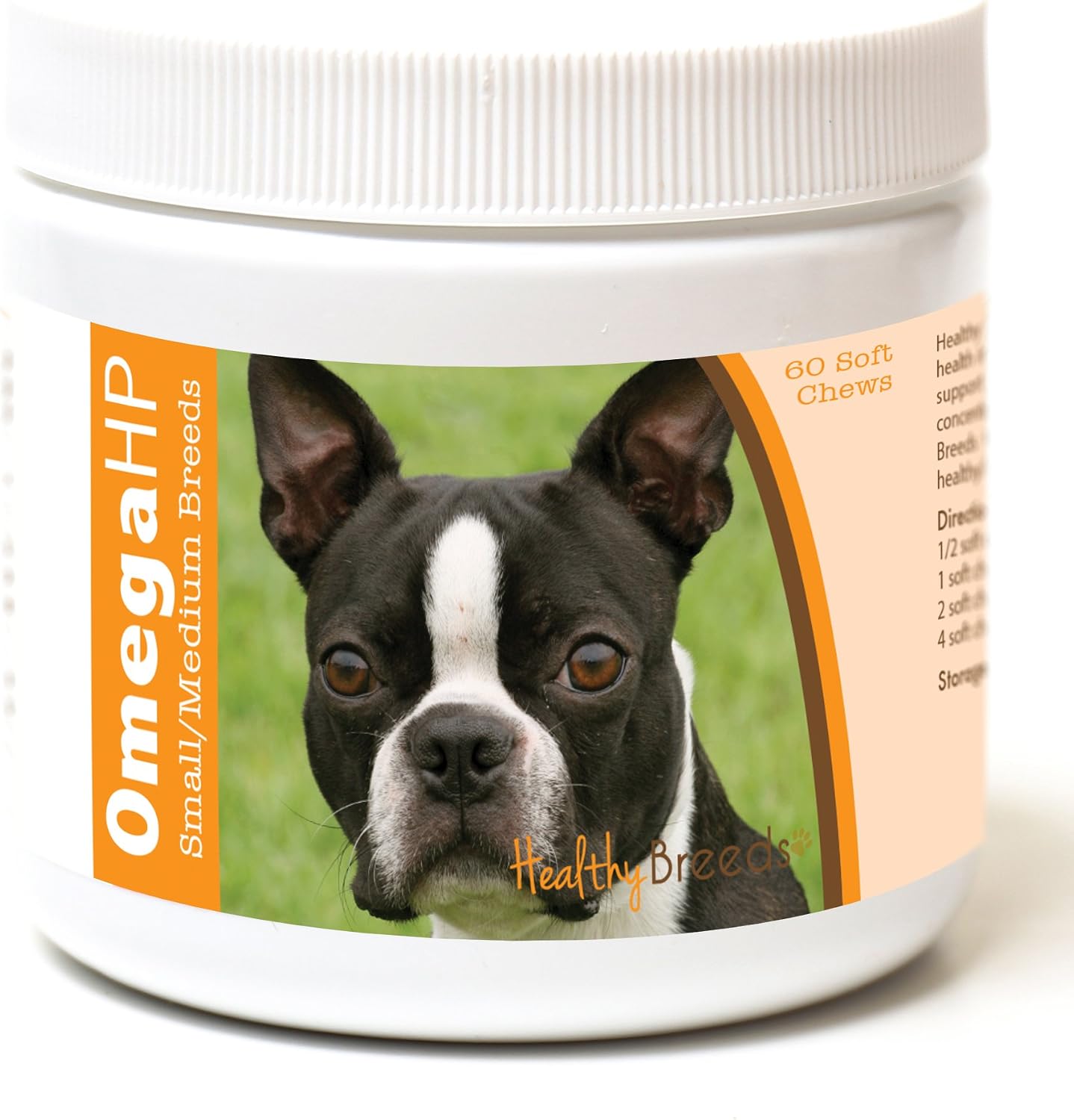 Healthy Breeds Siberian Husky Omega HP Fatty Acid Skin and Coat Support Soft Chews 60 Count