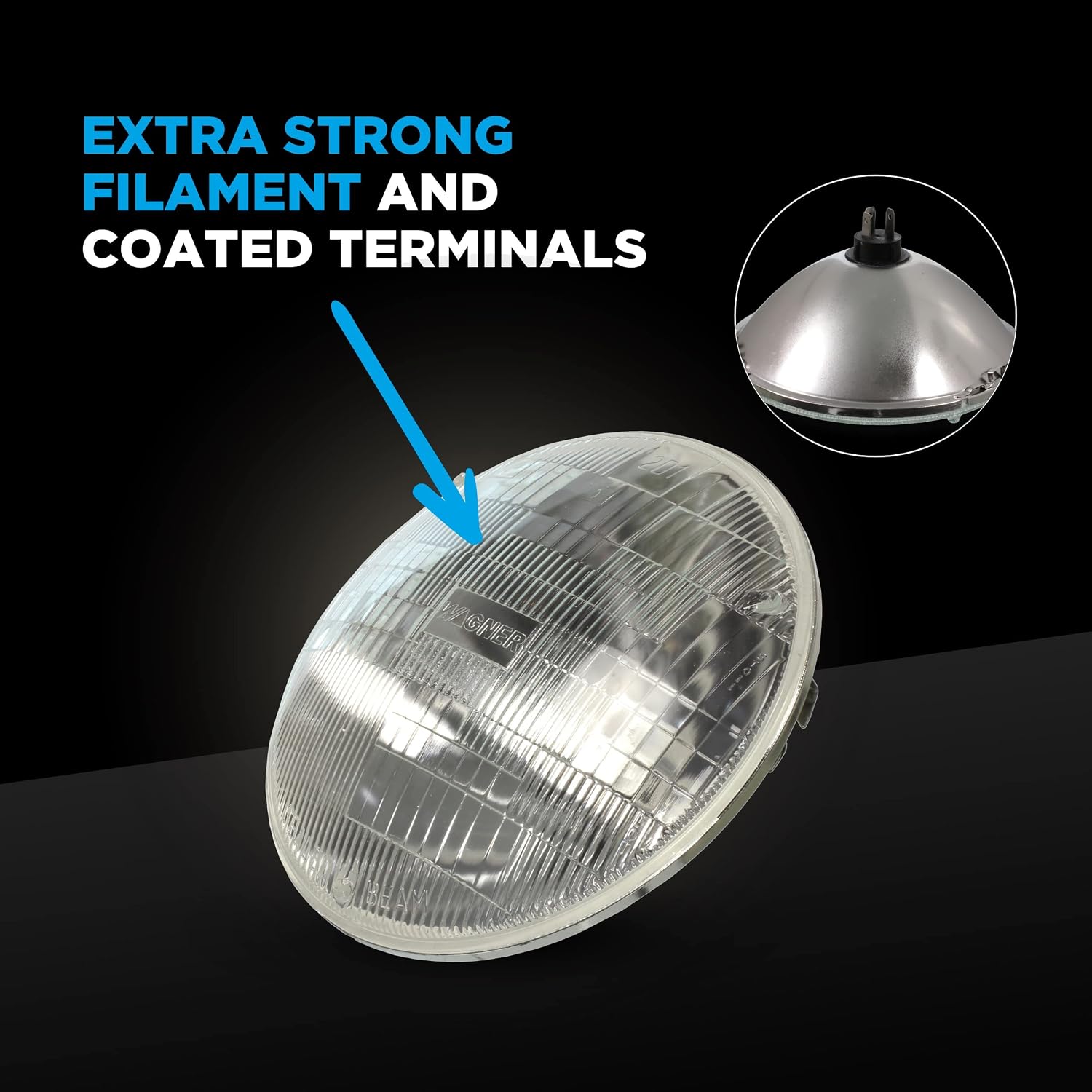Wagner BriteLite H6054BL Headlight Box of 1
