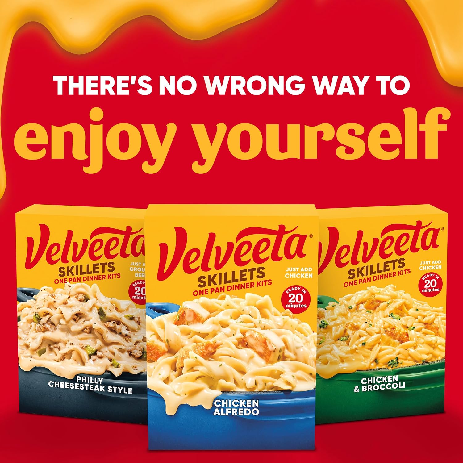 Velveeta Skillets One Pan Dinner Kit, Creamy Beef Stroganoff, 11.6 oz Box