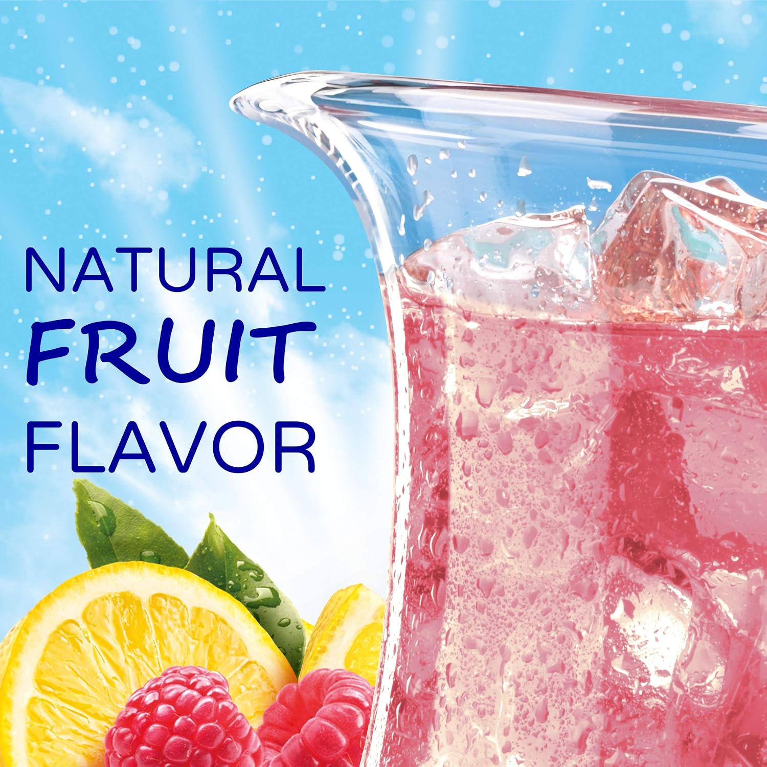 Crystal Light Raspberry Lemonade Drink Mix (16 Pitcher Packets, 4 Canisters of 4) (Packaging may vary)