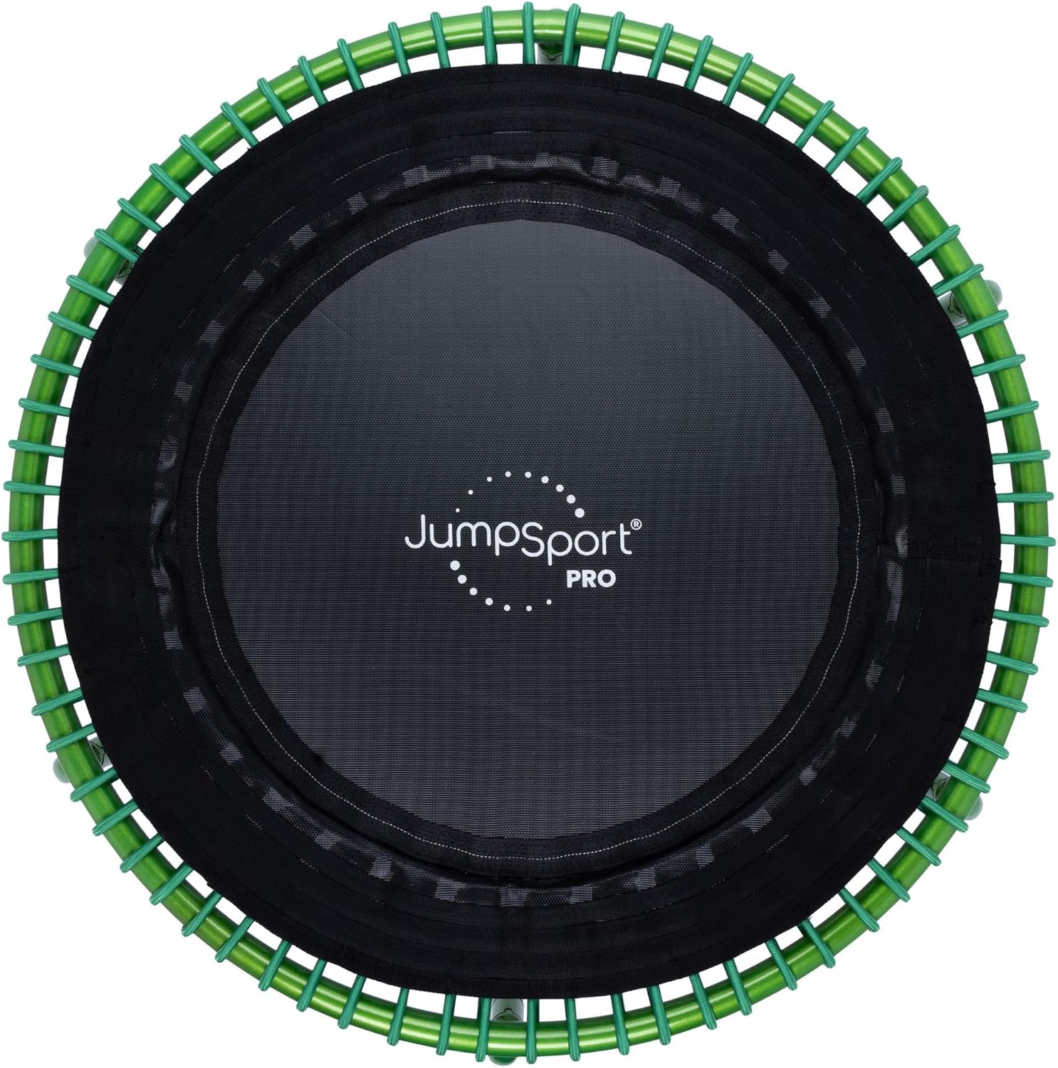 JumpSport 350 PRO 39 Inch Fitness Trampoline Indoor Rebounder Cardio Workout Equipment 300 lb Capacity