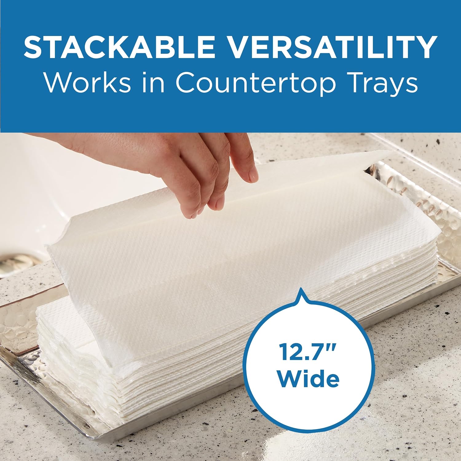 Pacific Blue Select by Georgia-Pacific PRO C-Fold Premium 2-Ply Paper Towels, White, 3.6” Folded Width, 120 Towels Per Pack, 12 Packs Per Case, 23000 | 1440 Sheets Total, 120 Sheets Per Unit, White, High Absorbency, Soft Feel, Dispenser Compatible, Comme…