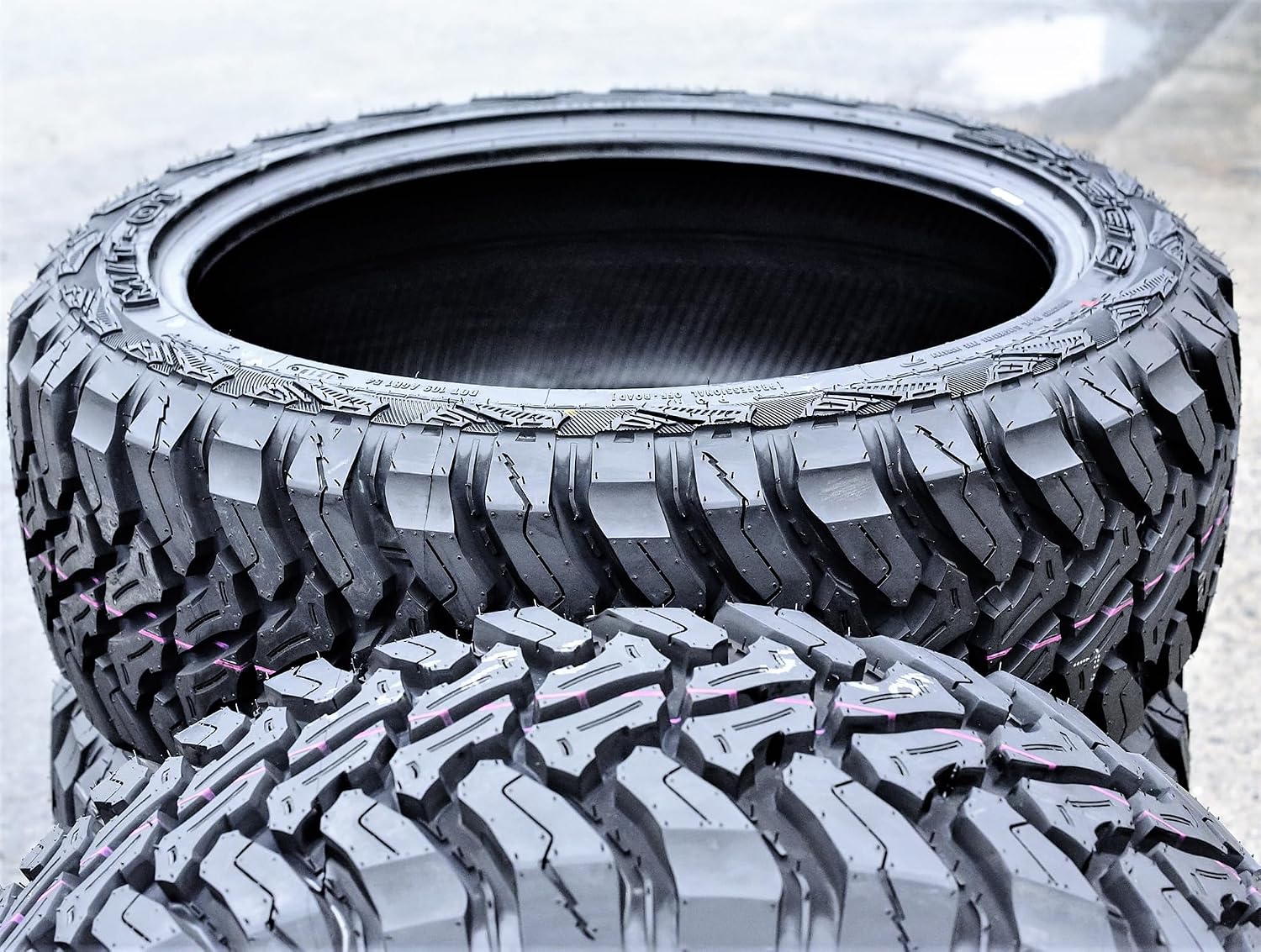 Accelera M/T-01 LT31X10.50R15 109Q Mud Terrain C (6 Ply) All Season Tire | Light Truck Mud Terrain All Season Traction 109Q Rated C (6 Ply) Radial Construction Black Sidewall Tire
