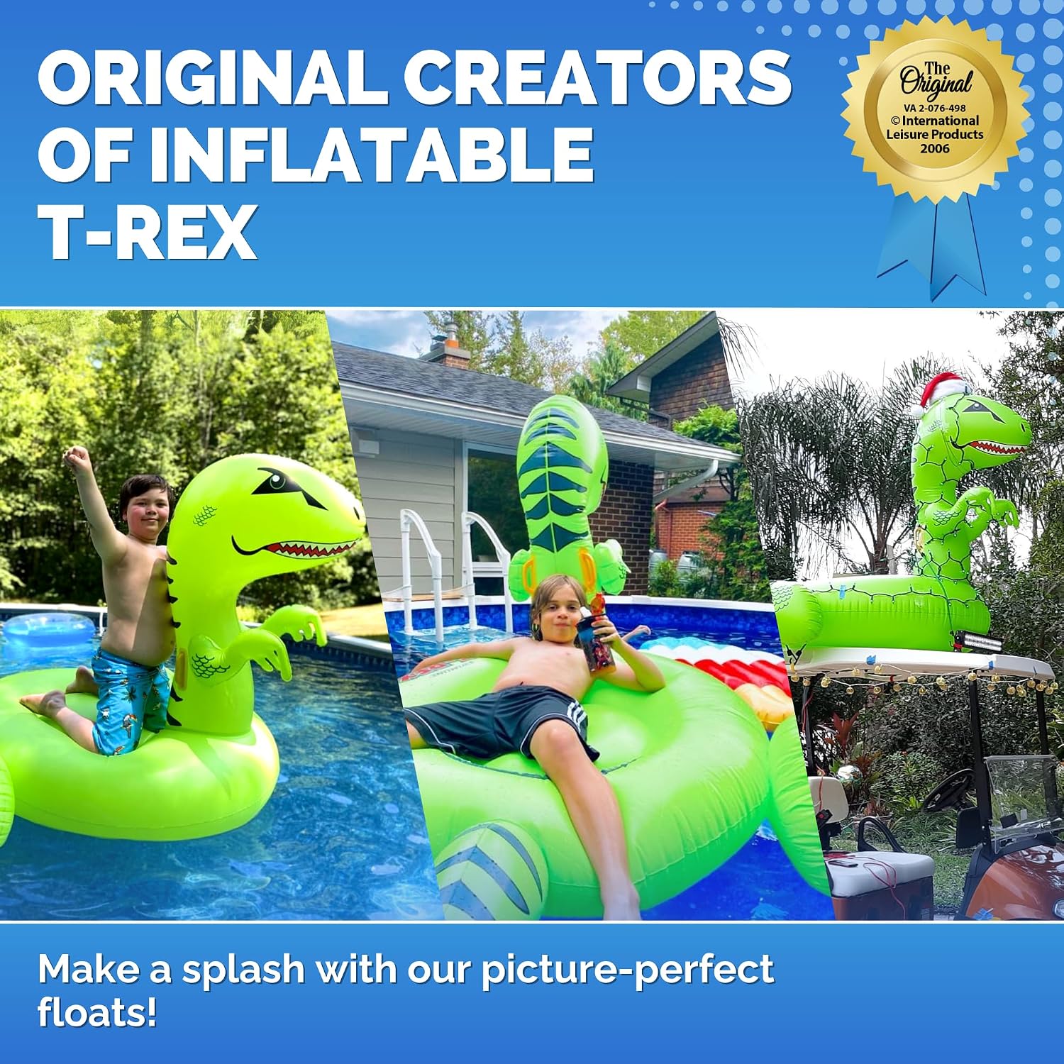 SWIMLINE Original Giant Inflatable Pool Float Floatie Ride-On