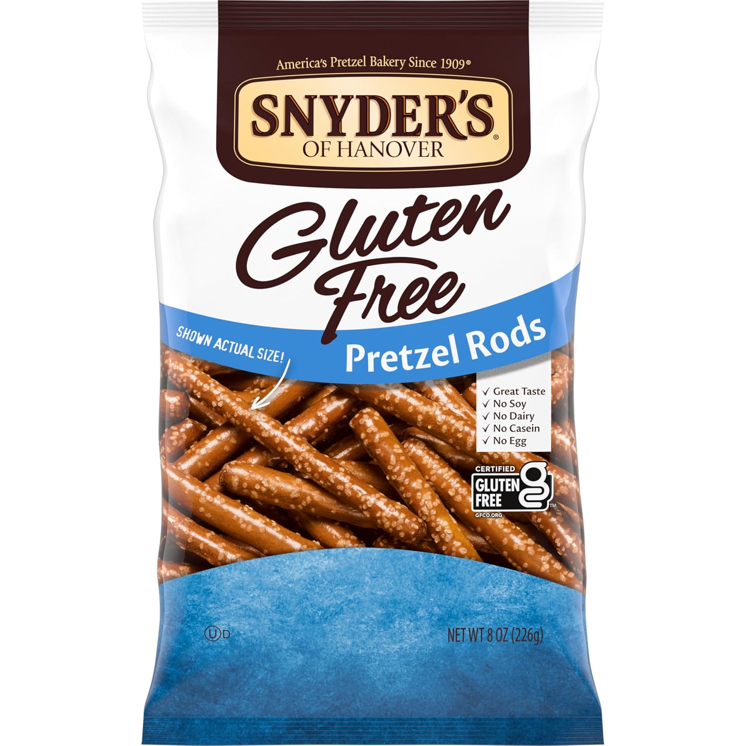 Snyder's of Hanover Gluten Free Mini Pretzels, 8 Oz 1 bag