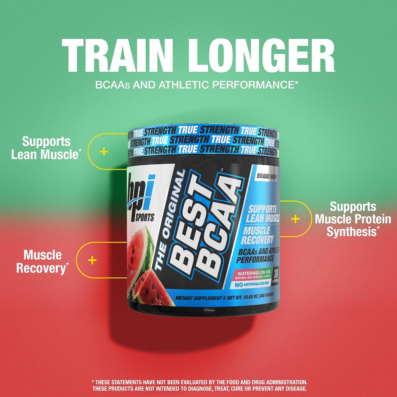 BPI Sports Best BCAA Powder – Muscle Recovery Support, Grape, 30 Servings