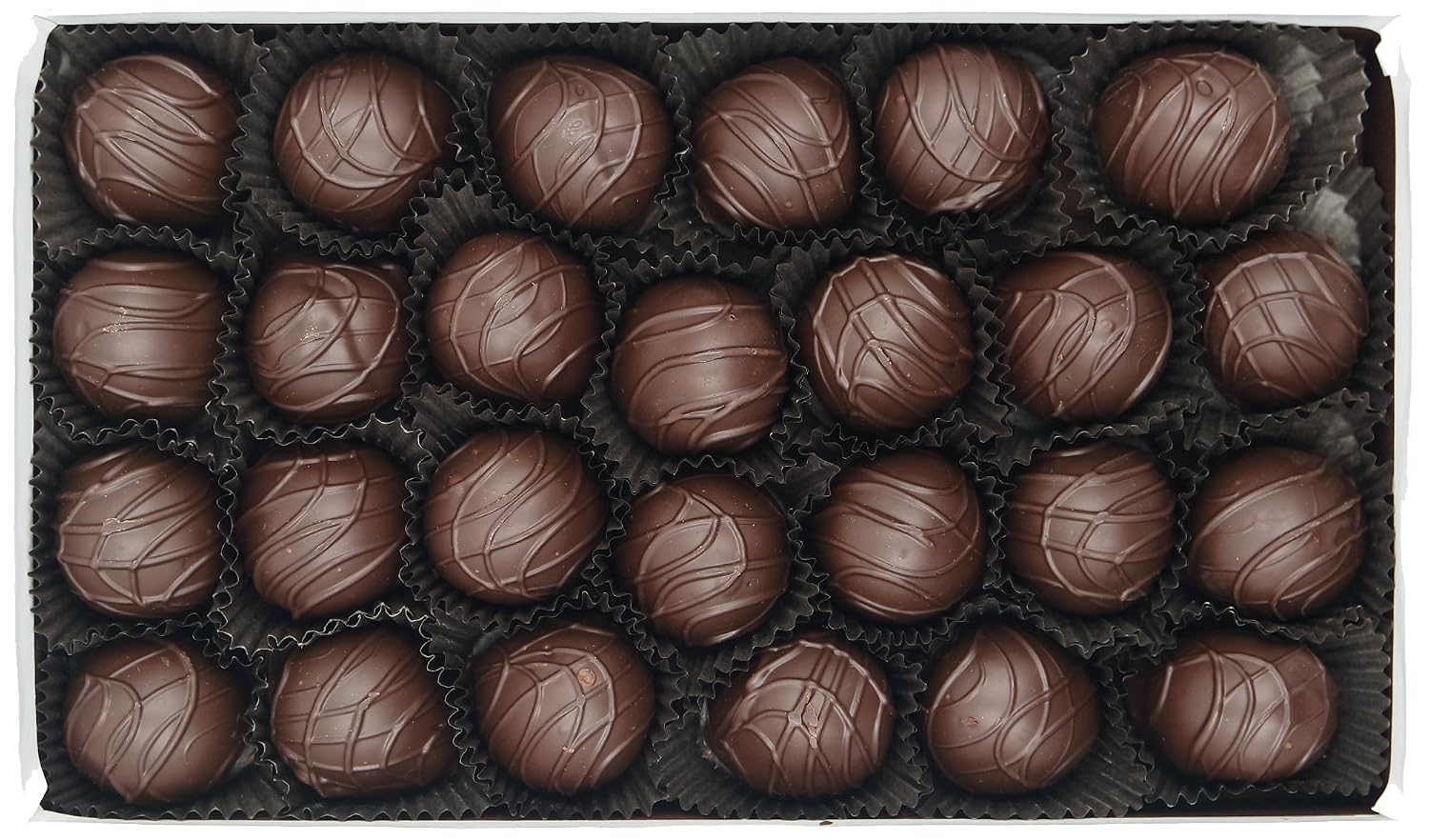 Philadelphia Candies Dark Chocolate Covered Cordial Cherries with Liquid Center Net Wt 1 lb
