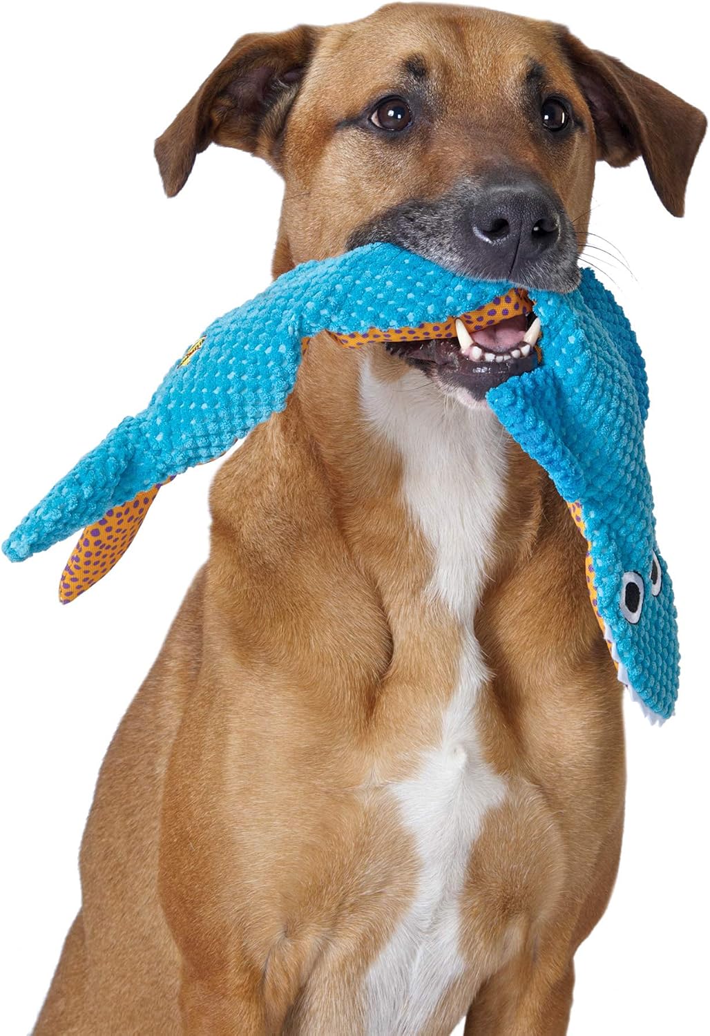 Petstages Stuffing-Free Lil' Squeak Monkey Plush Dog Toy, Small