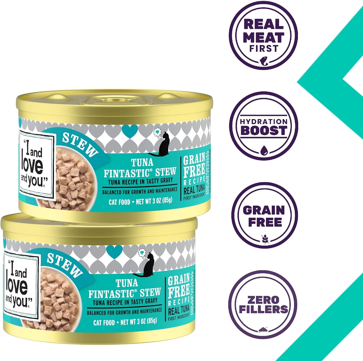 I AND LOVE AND YOU, Cat Food Variety, 3 Ounce, 12 Pack
