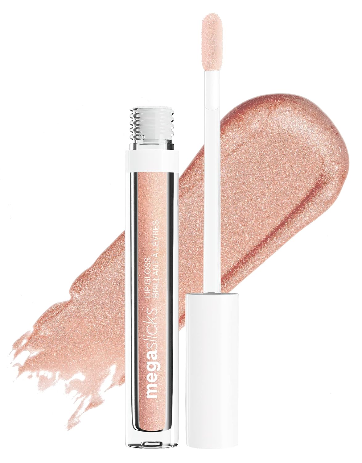 wet n wild MegaSlicks Lip Gloss, Ultra-Glossy, Vitamin-E Enriched, Ultra-Gloss High Shine Moisturizing, Cruelty-Free & Vegan - Bronze Berry