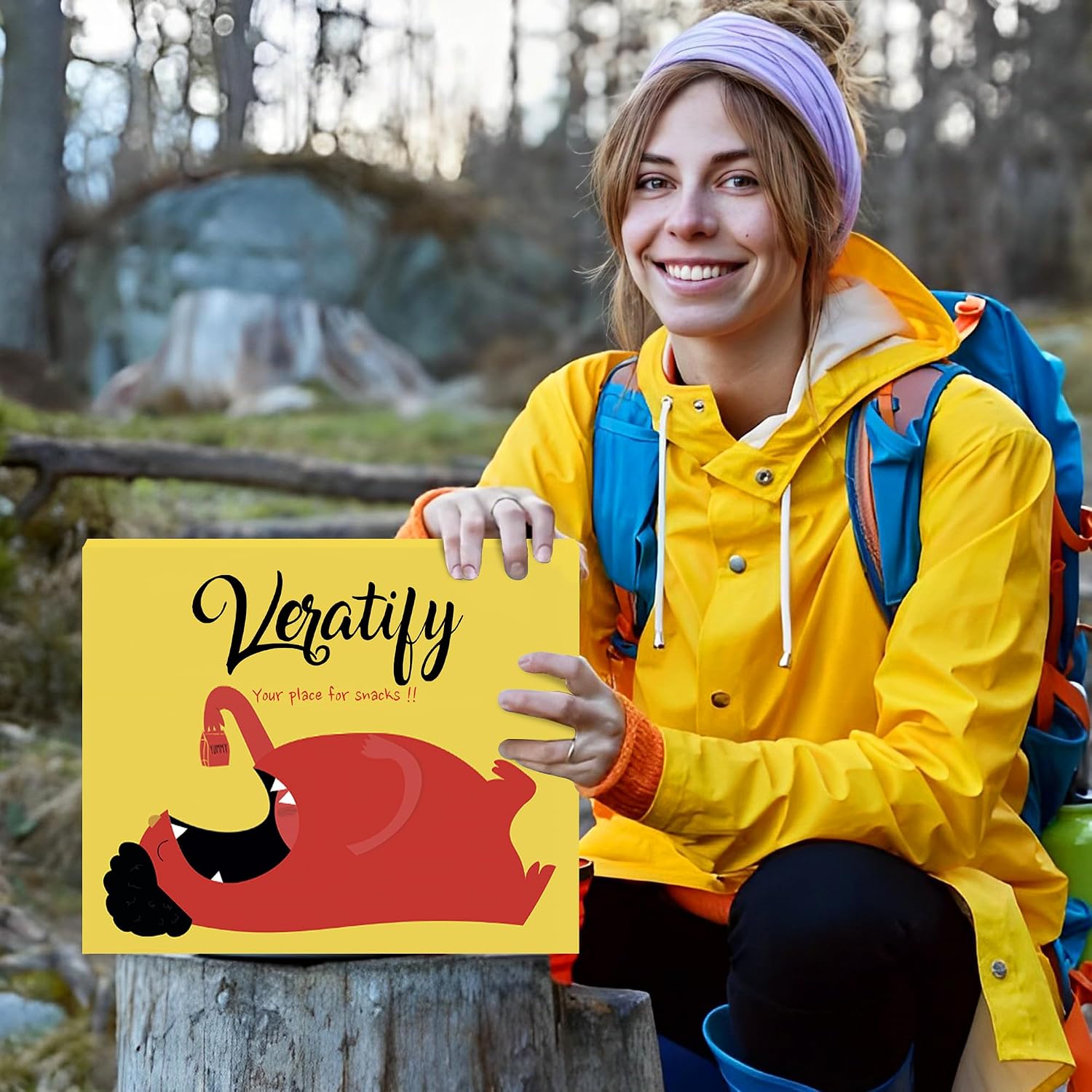 Veratify Healthy Mixed Snack Box (66 Count) Snacks Gift Basket Granola Bars Bulk Variety Grab and Go Men Women Adults Office Work Travel Employee