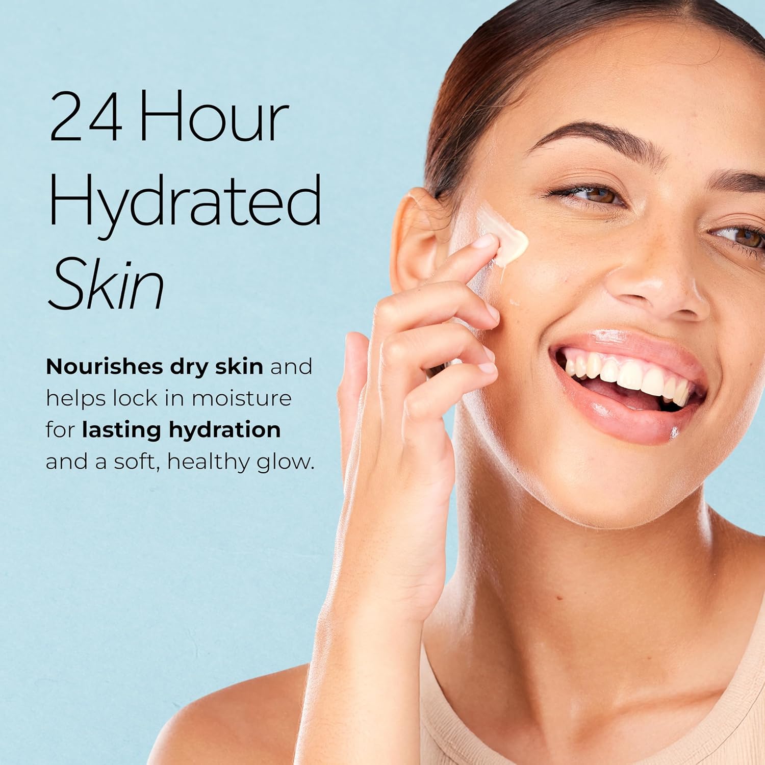Pond's Nourishing Moisturizing Cream, Crema S, Fragrance Free, Ivory, 14.1 Oz