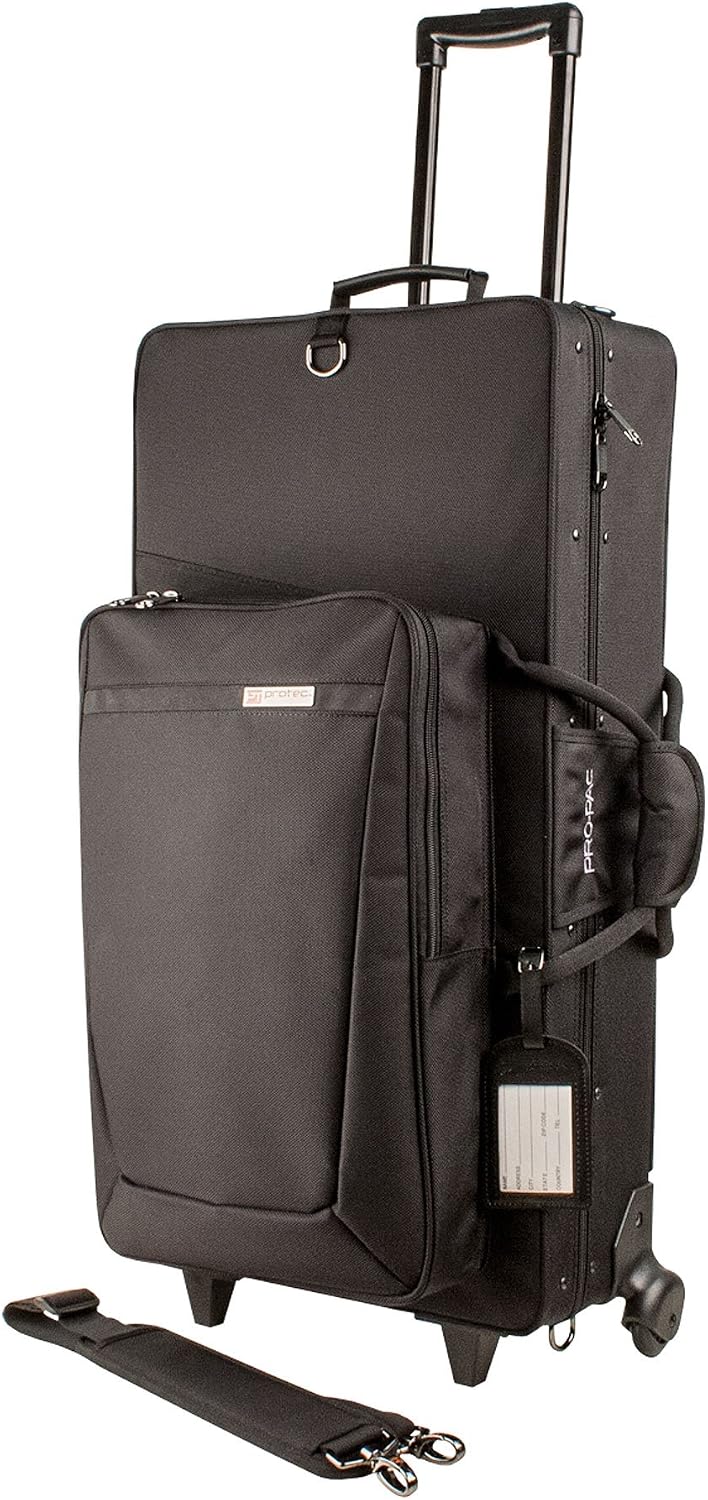 Protec PBTRIALT Alto Saxophone, Clarinet, & Flute Combination TRI-PAC Case
