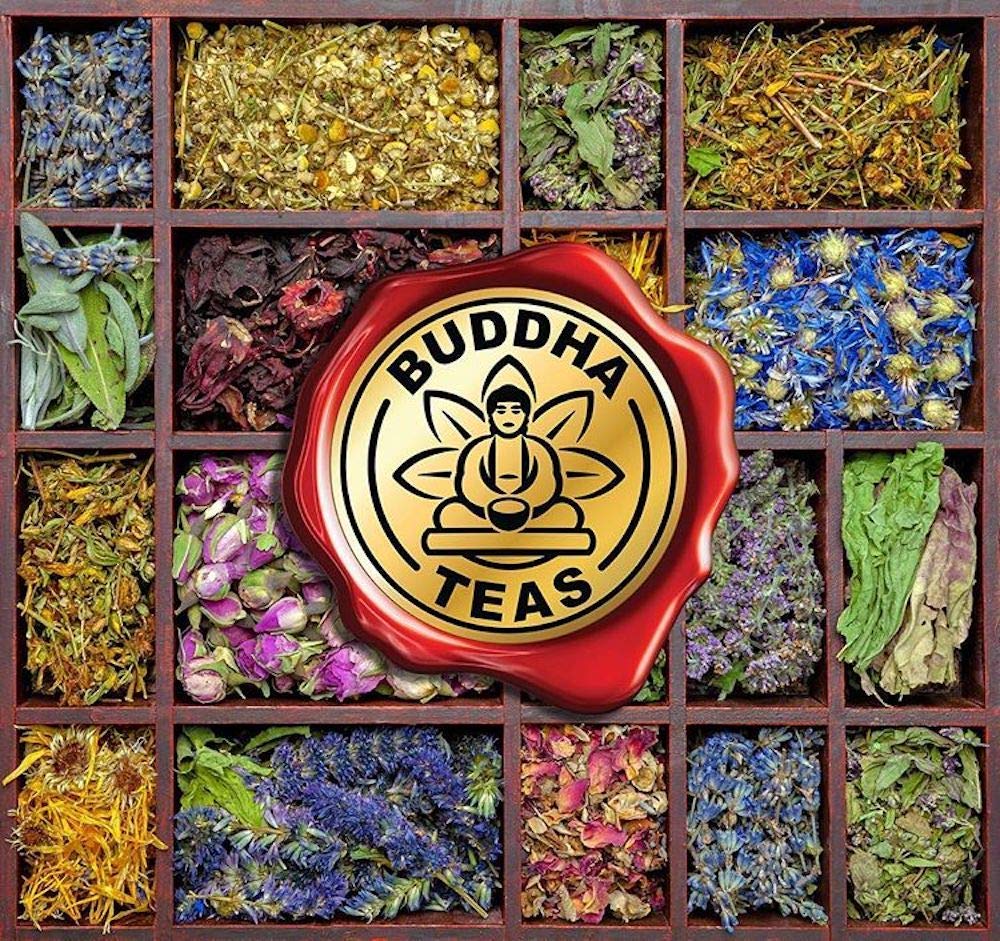 Buddha Teas Organic Hawthorn Berry Tea - OU Kosher, USDA Organic, CCOF, 18 Bleach-Free Tea Bags