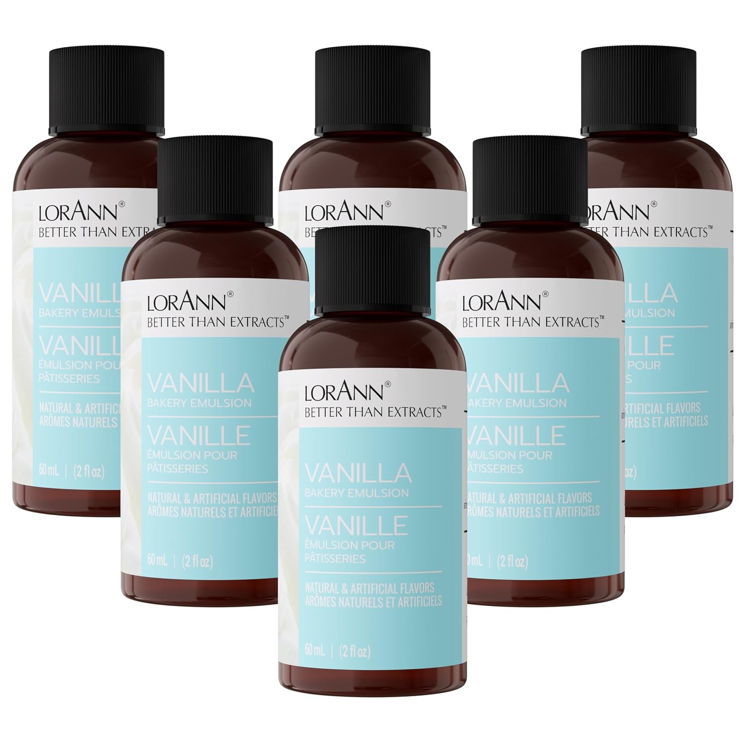 LorAnn Oils Peppermint Bakery Emulsion: True Essence, Ideal for Boosting Fruit Tones in Cakes, Cookies & Desserts, Gluten-Free, Keto-Friendly, Extract Substitute Essential for Your Kitchen, 16 Oz