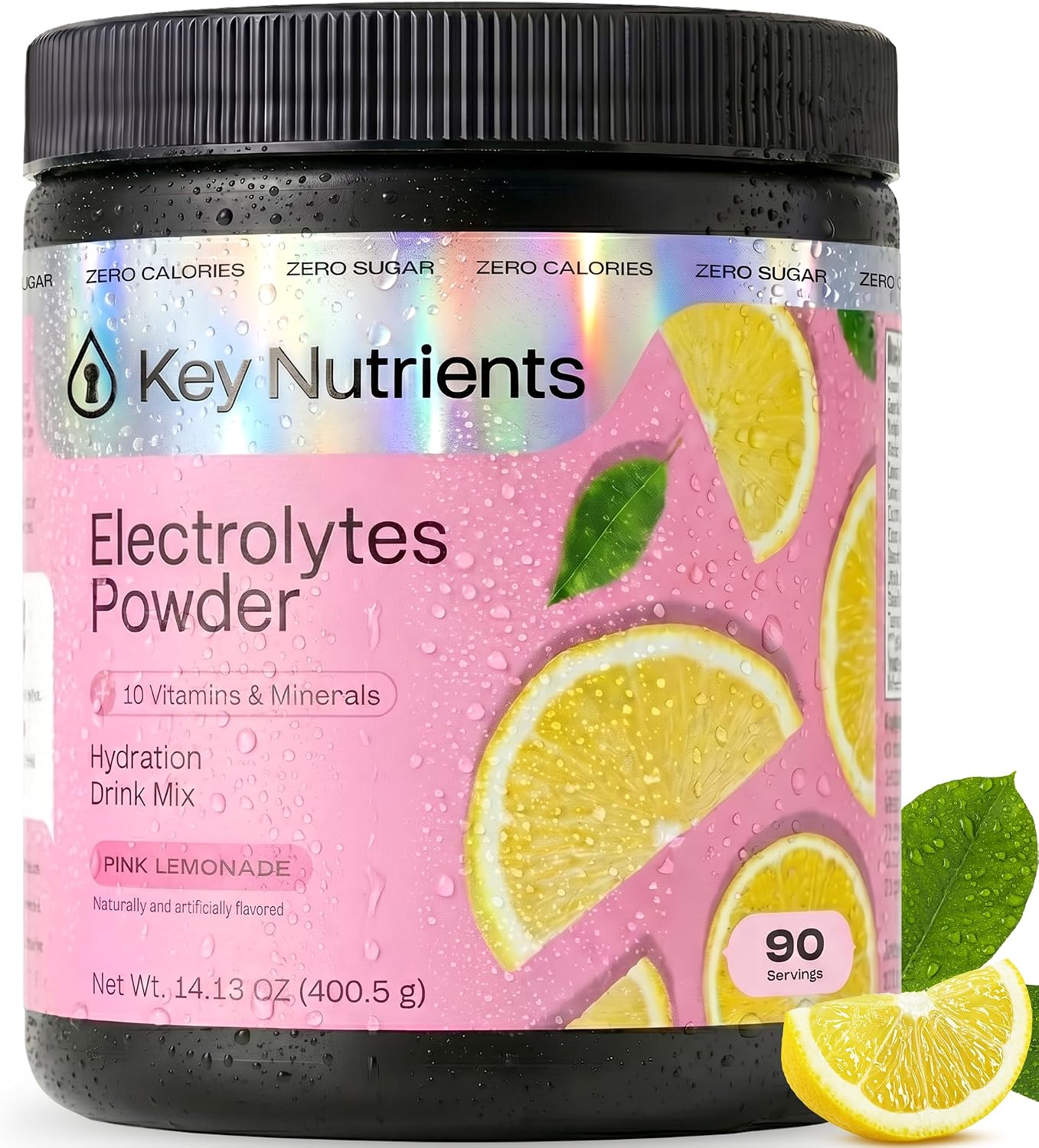 KEY NUTRIENTS Sugar Free Electrolyte Tablets, Hydration Pills, 200 Capsules