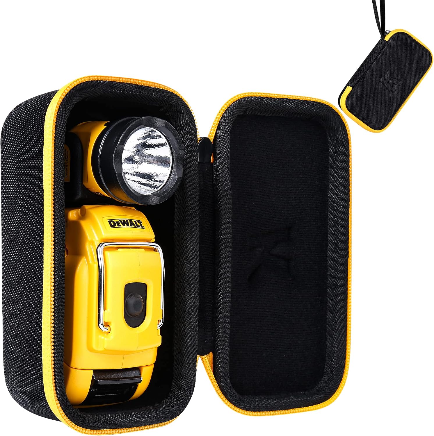 khanka Hard Storage Case for Dewalt DCF682N1/DCF680N2 Screwdriver | EVA Hard Shell, Accessory Storage Pocket, Workshop Tool Storage