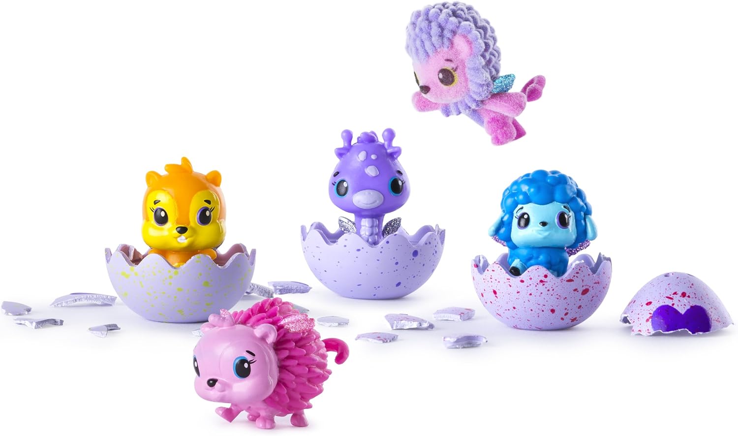 Hatchimals - CollEGGtibles - 4-Pack + Bonus (Styles & Colors May Vary) by Spin Master