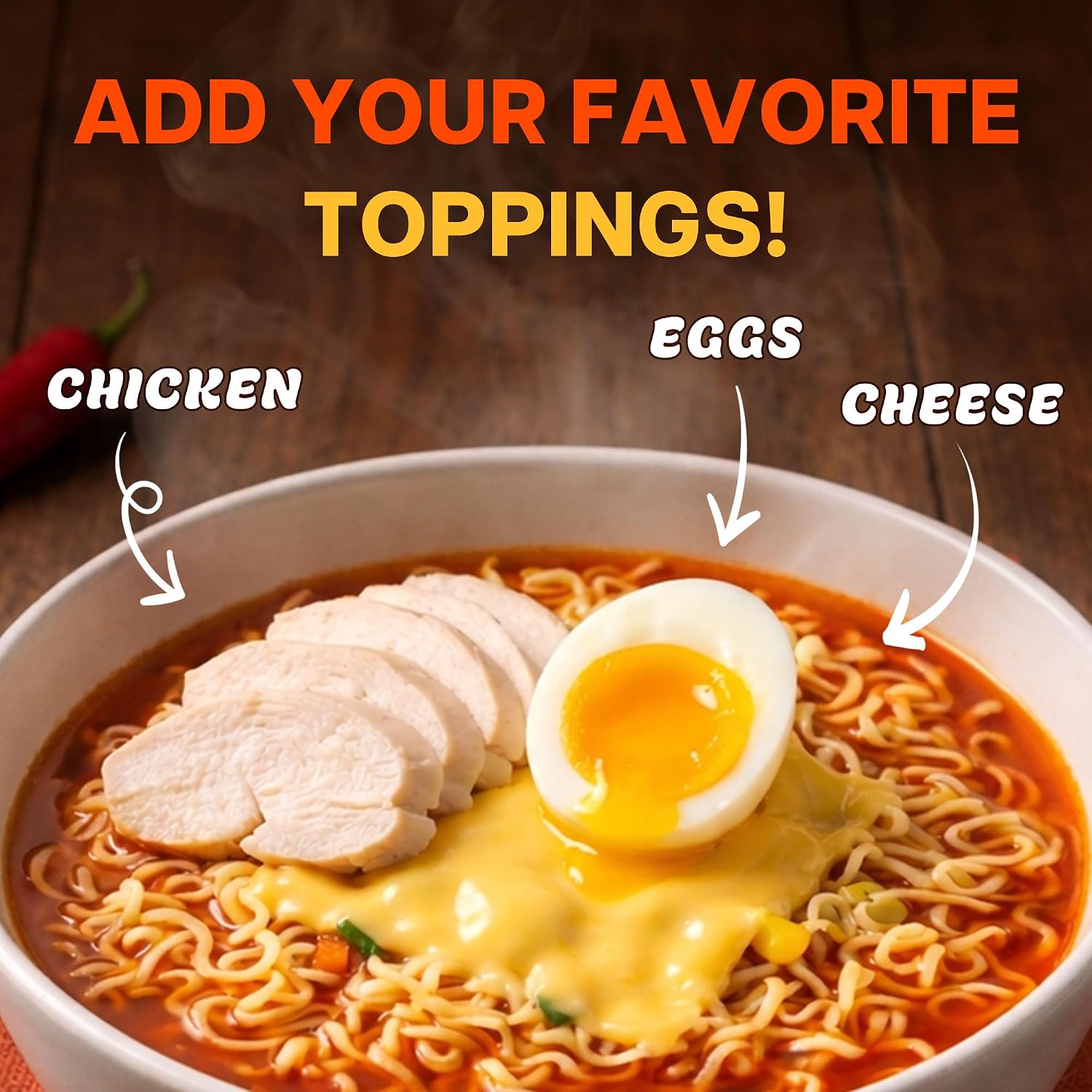 Nongshim HOT & SPICY Noodle Soup, 3.03 Ounce (Pack of 1)