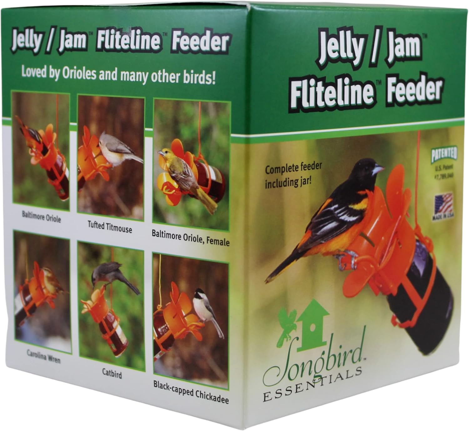 Glass Jelly and Jam Bird Feeder, Hanging Oriole Treat Dish | Jelly and Jam Feeder; Glass Dish; Hanging Design; Attracts Orioles