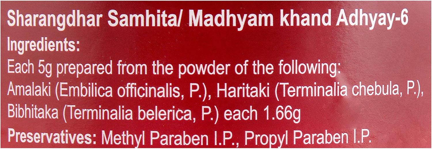 Dabur Triphala Churna Ayurvedic Remedy for Gastro Intestinal Health - 500 g