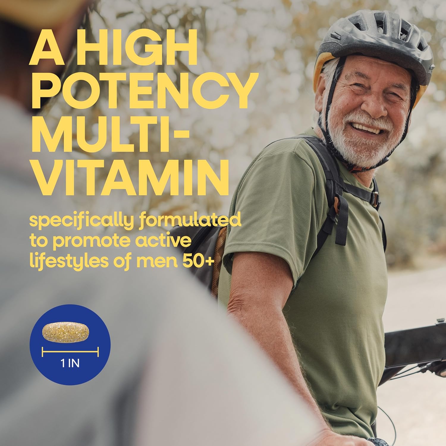 Nature's Way Alive! Men's 50 Plus Ultra Potency Multivitamin, 60 ct