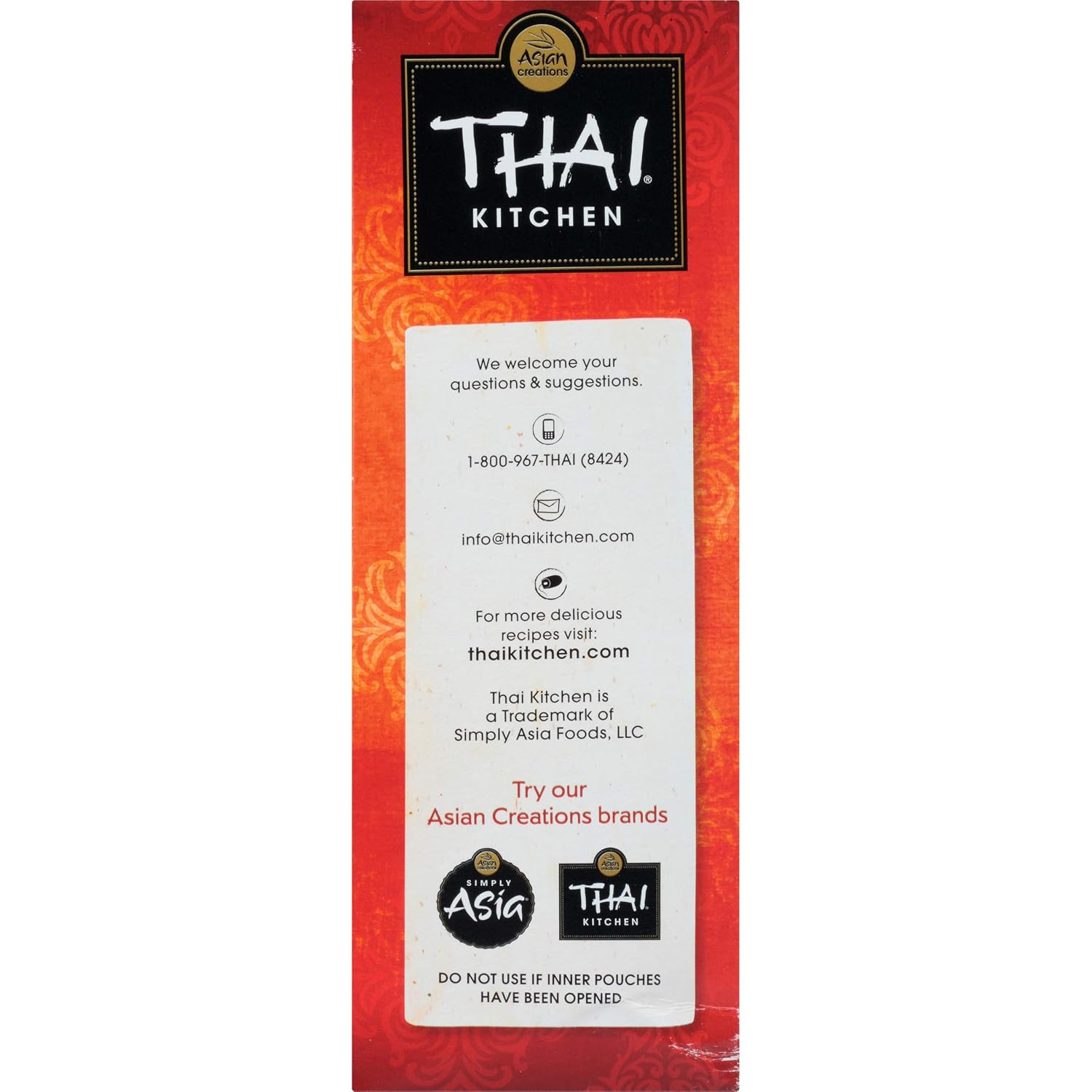 Thai Kitchen Gluten Free Brown Rice Noodles, 8 Oz