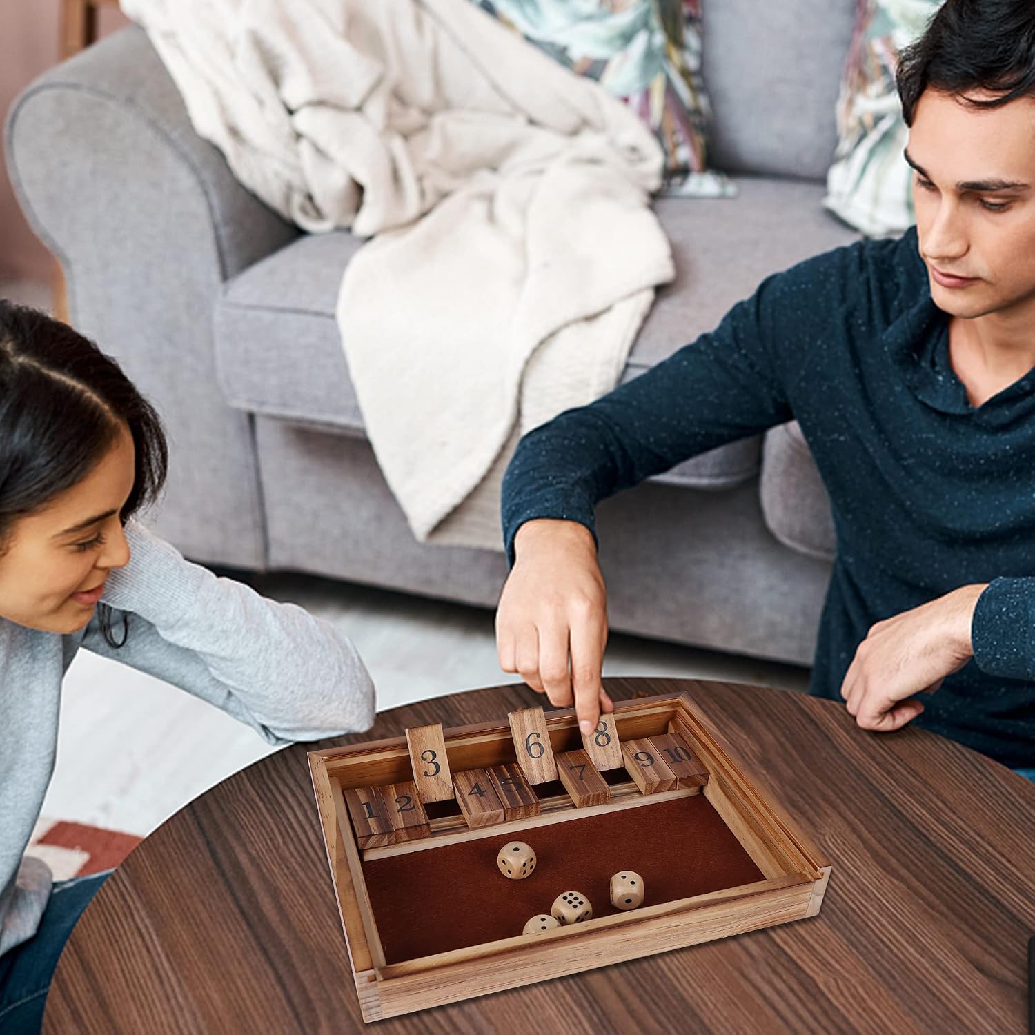 Glintoper Tic Tac Toe & 4 in a Row Tables Game Set