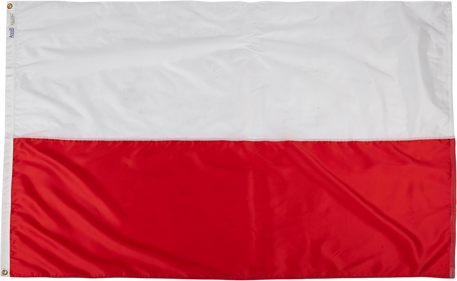Annin Flagmakers Poland Flag - 2 x 3 Feet (Model 196822) | USA-Made to Official United Nations Design Specifications