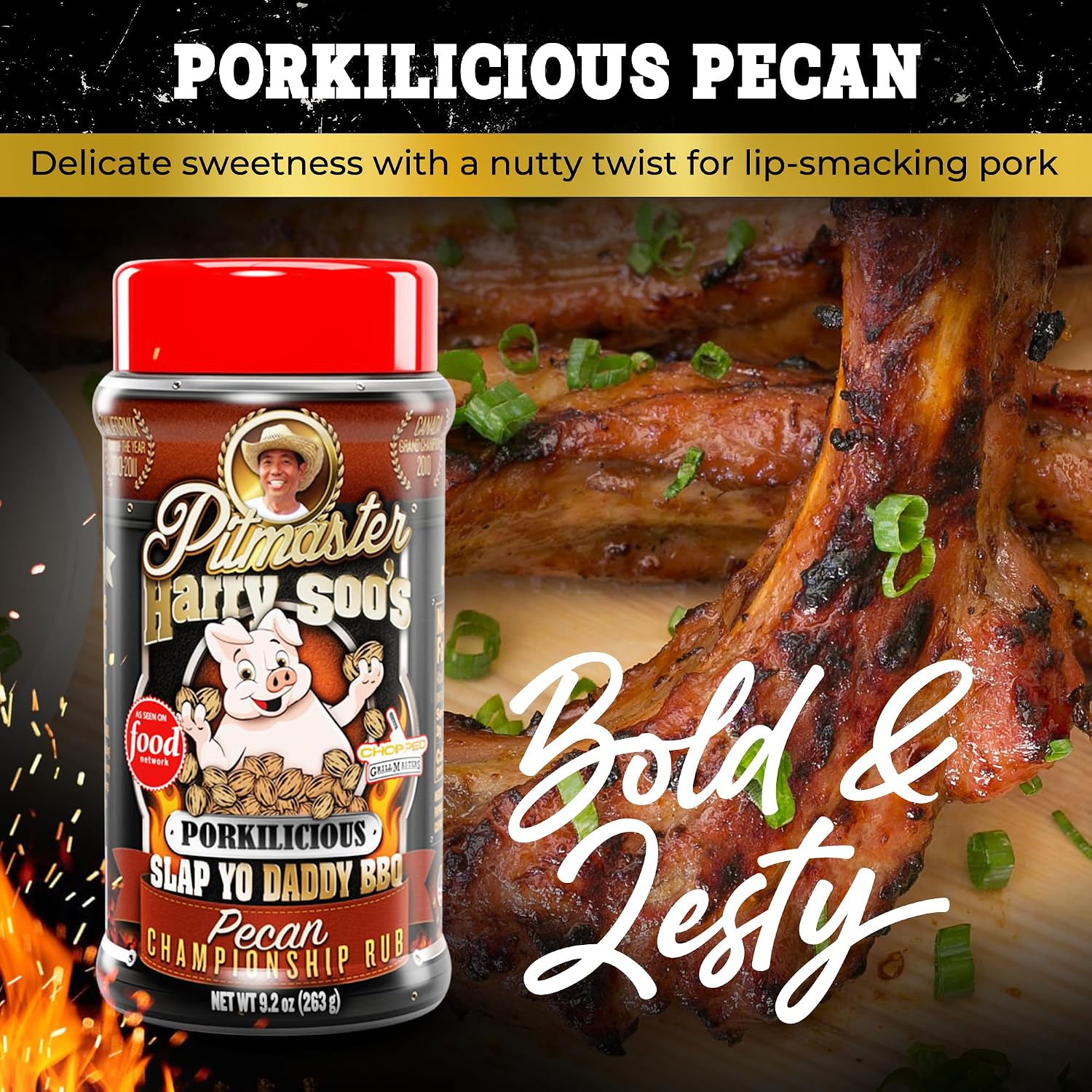 Slap Yo Daddy BBQ Rub Seasoning Jailbird Chicken - Award-Winning Poultry Seasoning Chicken Rub for Grilling and Smoking From Pitmaster Harry Soo - No MSG, Gluten-Free - 9.8 oz