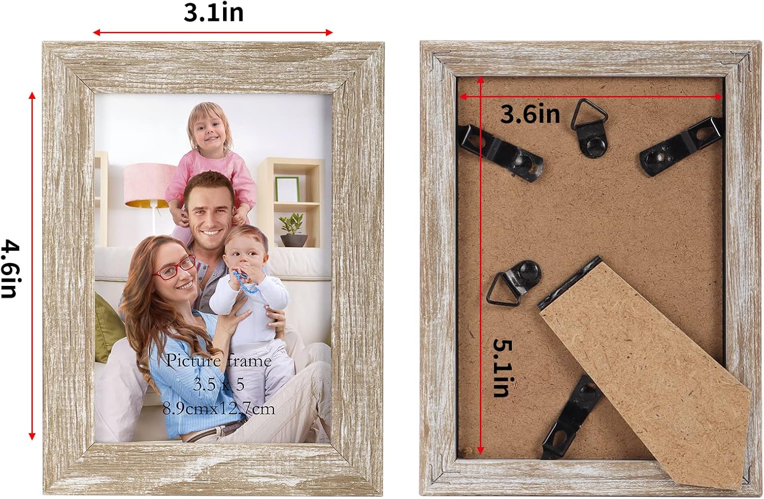 Giftgarden Black 8x10 Picture Frame Bulk, Multi 8 x 10 Photo Frames Set for Wall Hanging or Tabletop, 12 Pack
