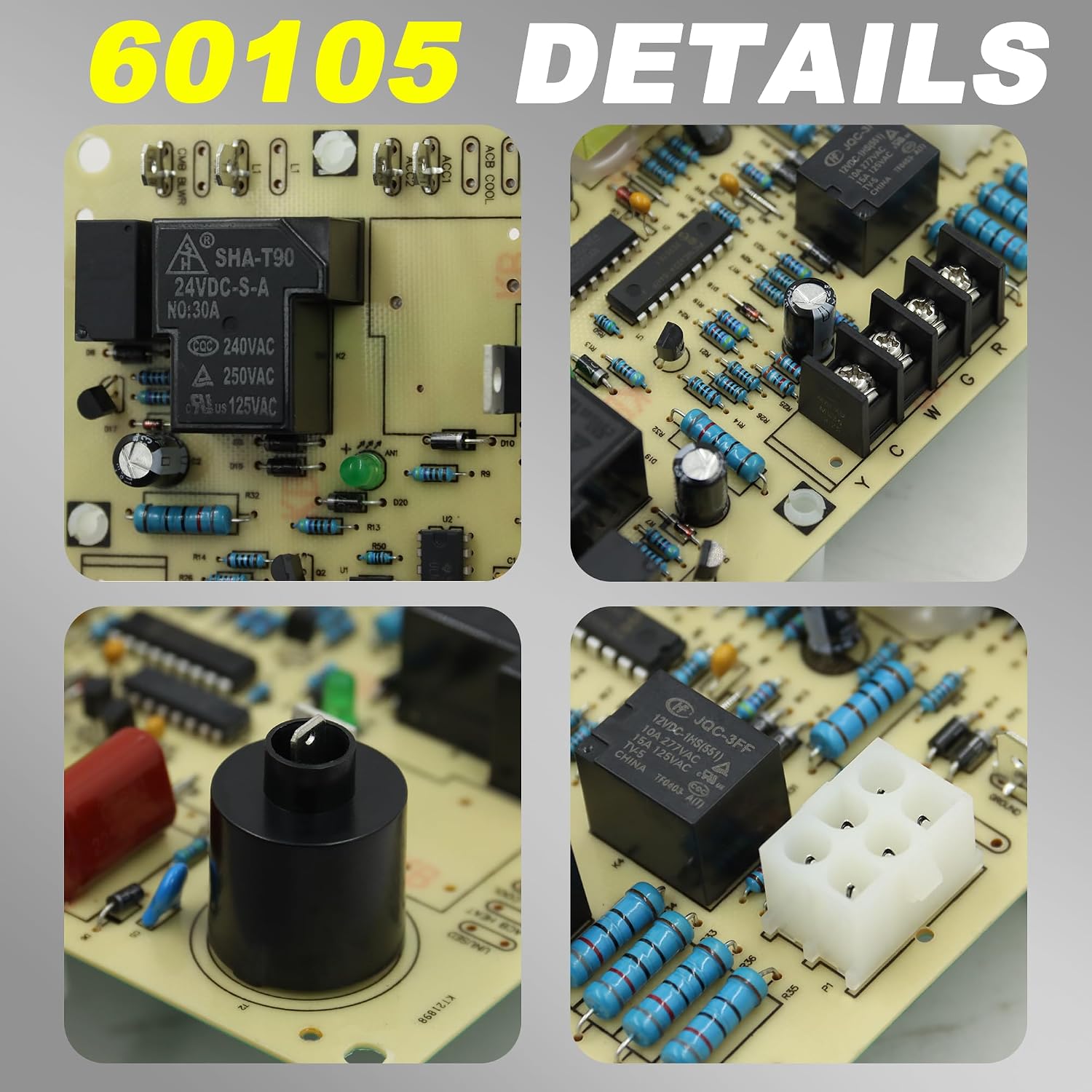 60105 Ignition Control Board PCB Fit For Mr Heater, HeatStar MHU&HSU Series | New Fit for Enerco