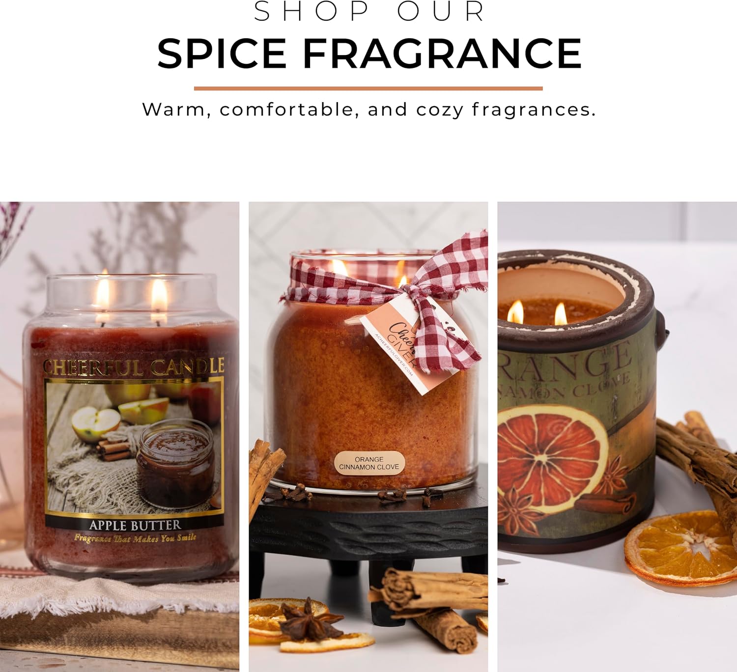 A Cheerful Giver - Juicy Apple - 34oz Papa Scented Candle Jar with Lid - Keepers of the Light - 155 Hours of Burn Time, Gift for Women, Red | Long Lasting Aromatherapy Candle with up to 155 Hours of Burn Time - Gift Ready (34oz)