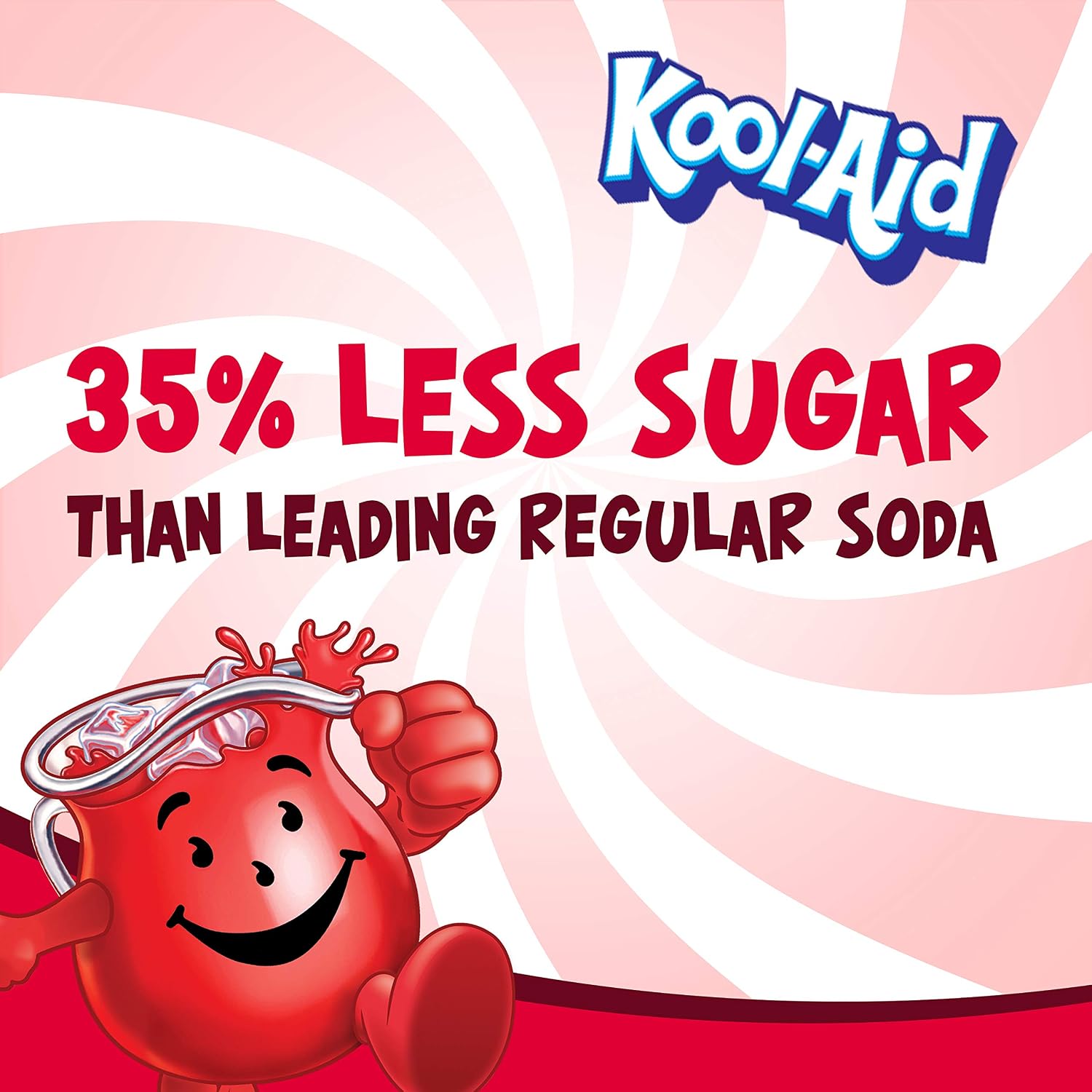 Kool-Aid Drink Mix, Tropical Punch, 19 oz | for Flavorful Hydration and Shareable Refreshment Good Source of Vitamin C, Caffeine Free Gluten Free