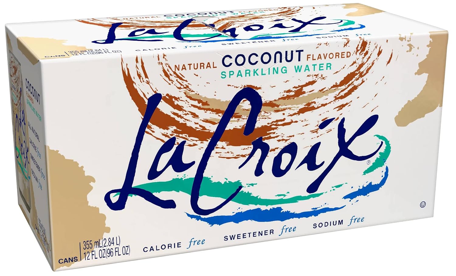 LaCroix Sparkling Water | Pineapple Coconut Flavor | 8-Pack | Naturally Essenced, Zero Calorie, Sodium Free | 12 Fl Oz Cans