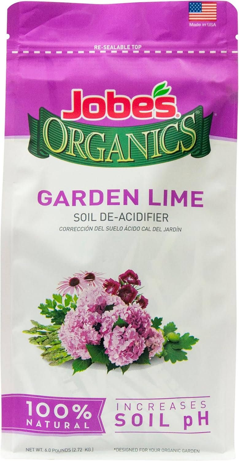 Jobe's Organics Granular Soil Amendment, Organic Soil Acidifier for Blueberry and Hydrangea Plants, 6 lbs Bag