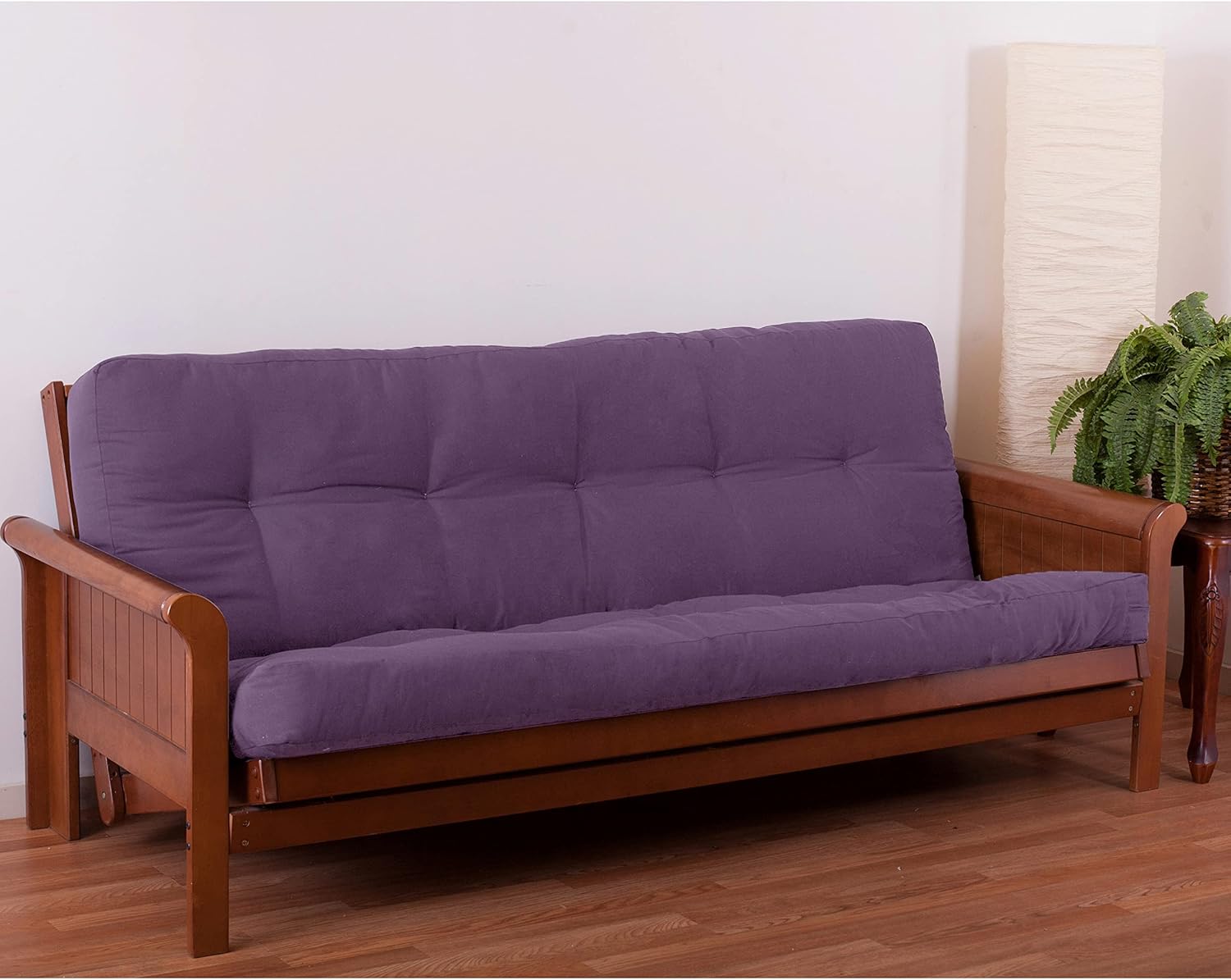 Blazing Needles Renewal 6" Twill Futon Mattress, Queen, Sage