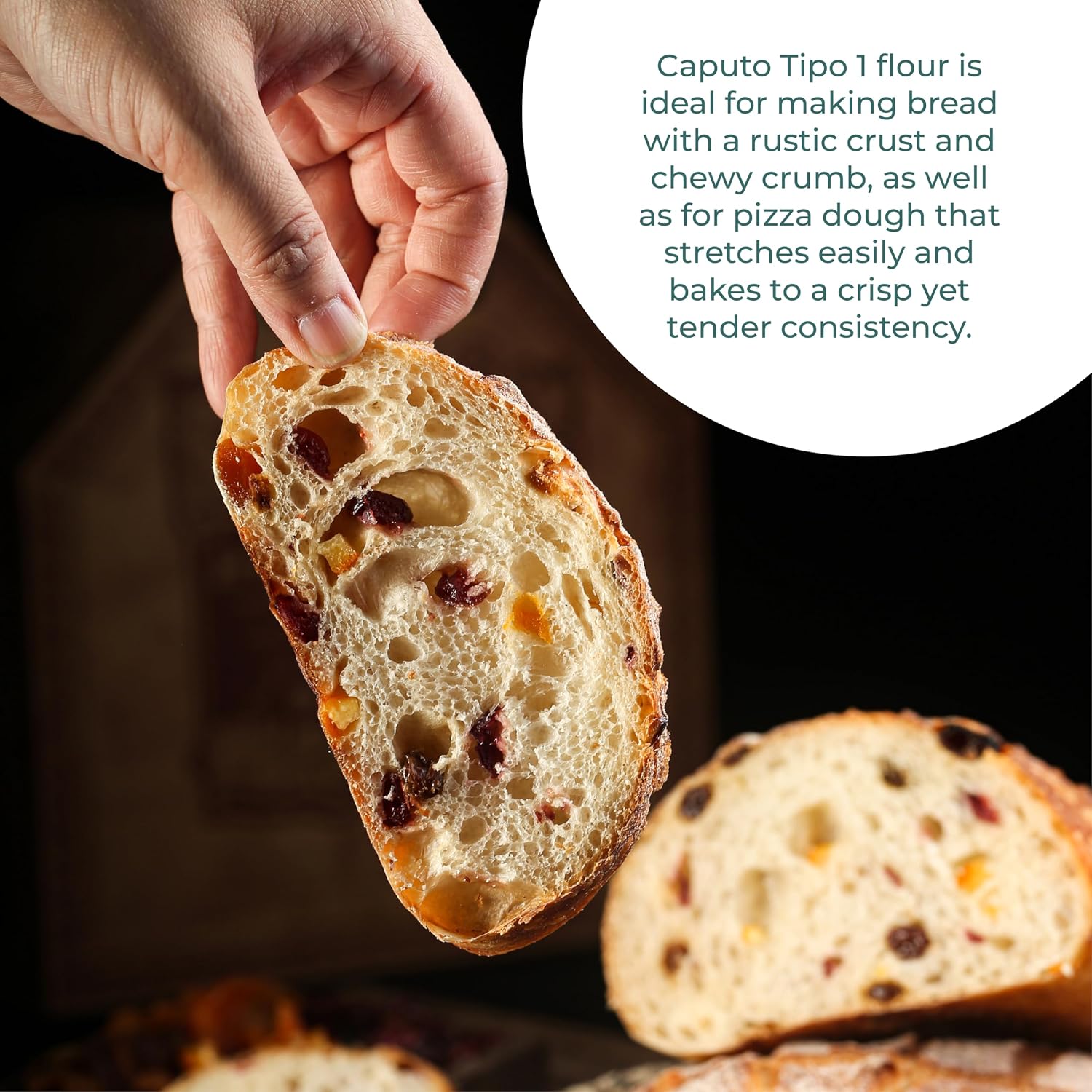 Antimo Caputo Tipo 1 Wheat Flour 11 LB Bag - Soft Wheat Flour, With Germ & Bran, Rustic Breads, Pizza & More - Italian Flour