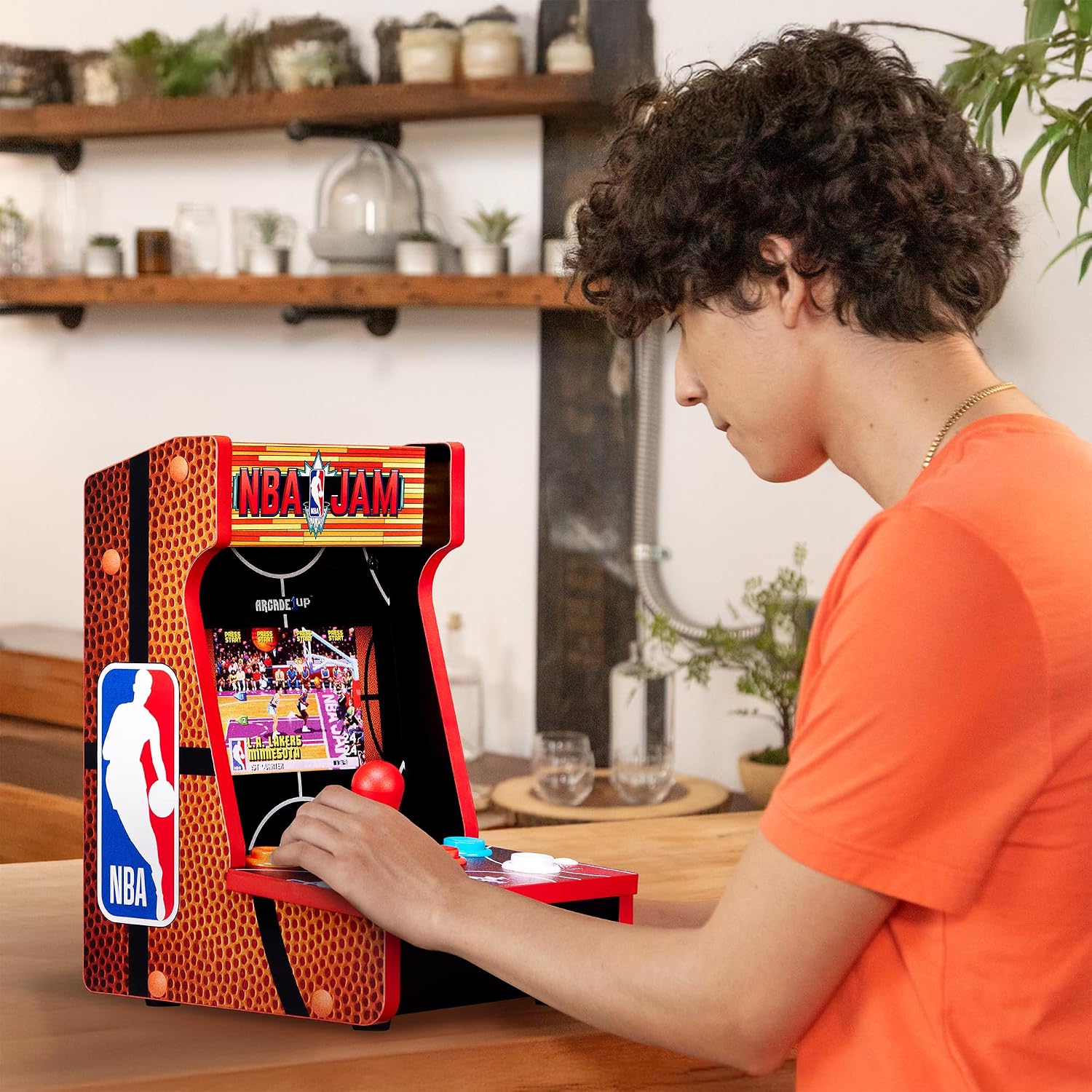 Arcade1Up Ms. Pac-Man Class of '81 Countercade, 3 Retro Games | Countertop Arcade Machine with 7-Inch LCD Screen and Real Feel Joysticks and Buttons