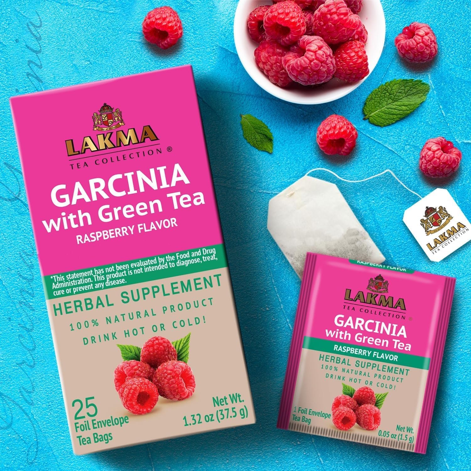 HYLEYS Lakma 14 Day Weight Loss Kit Green Tea - 42 Tea Bags
