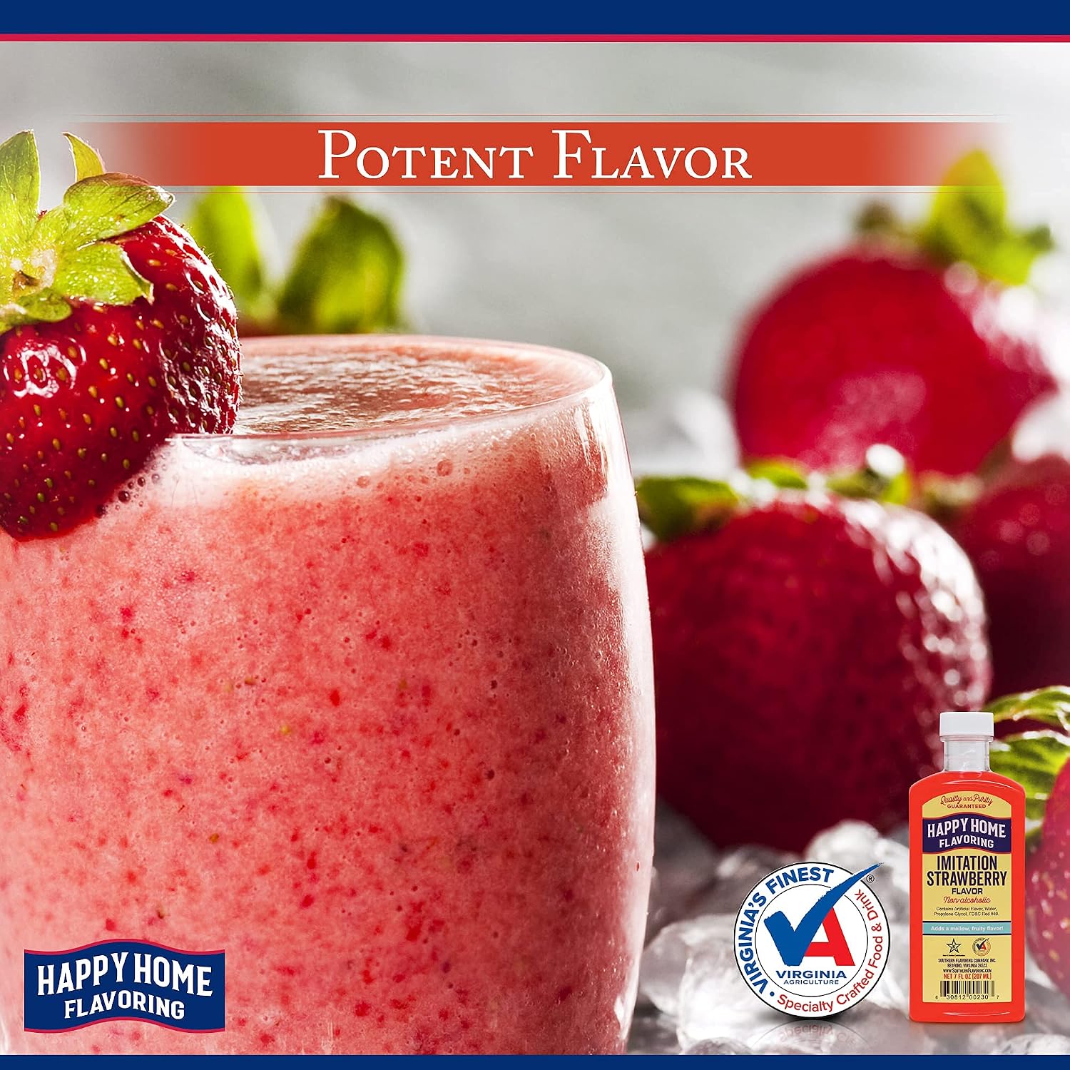Happy Home Imitation Clear Butter Flavoring, Non-Alcoholic, Certified Kosher, 7 oz.