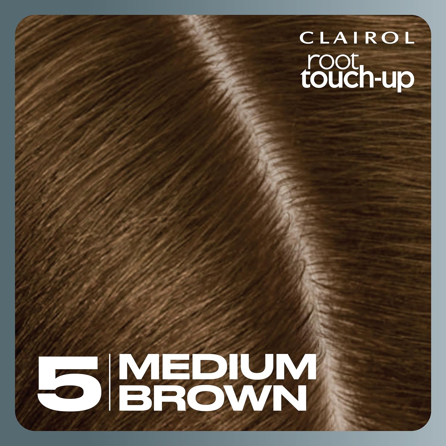 Clairol Root Touch Up Permanent Hair Dye, 6 Light Brown, Pack of 2